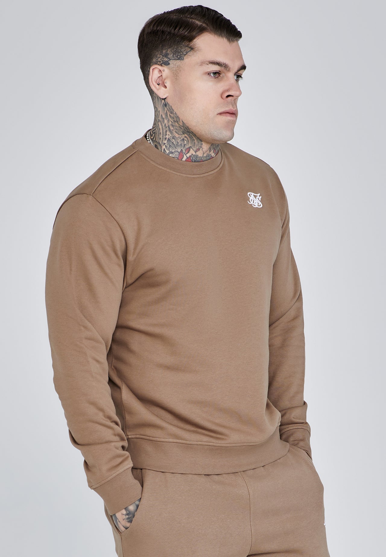 Brown Essentials Sweater