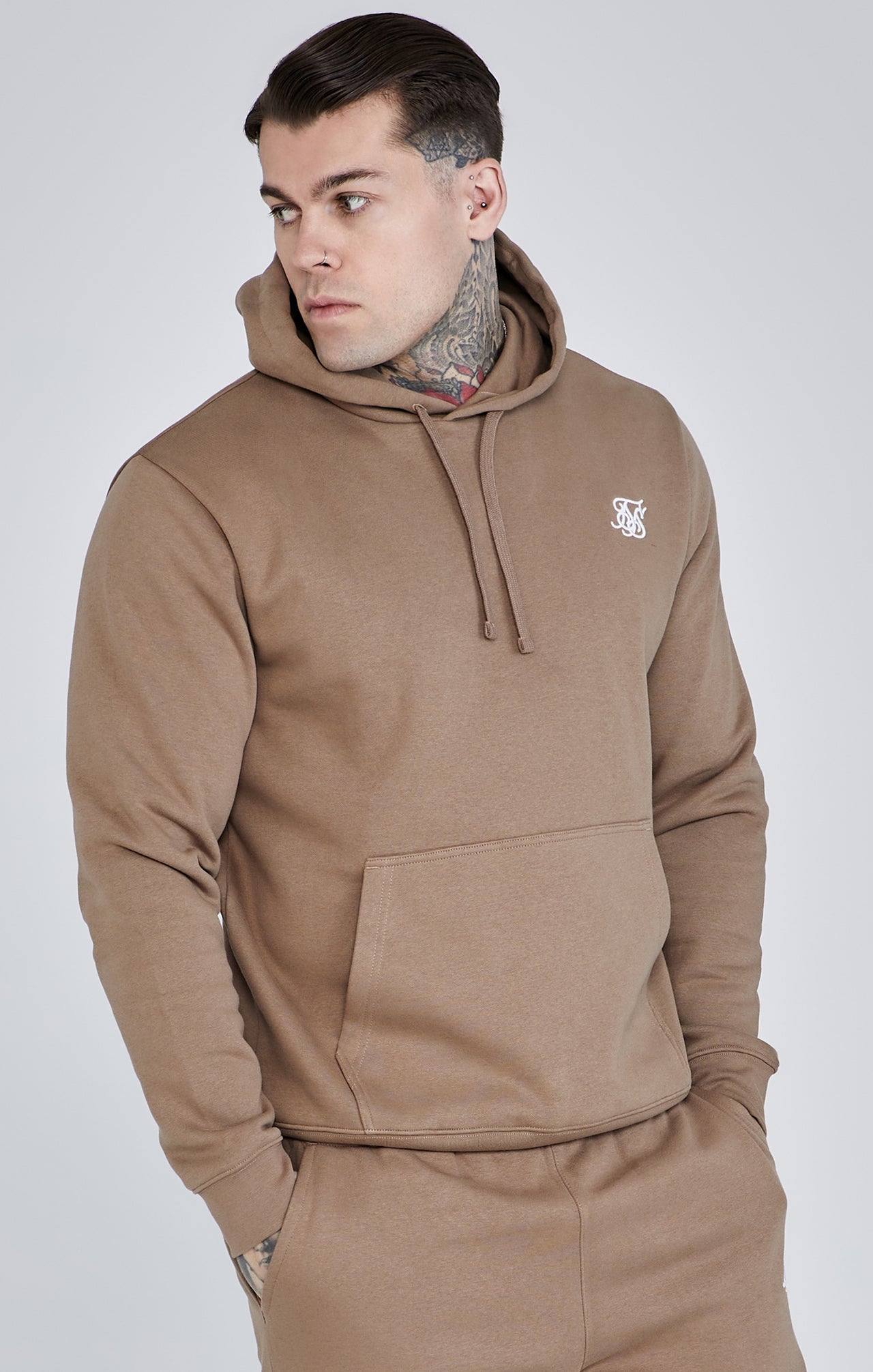 Brown Essentials Overhead Hoodie