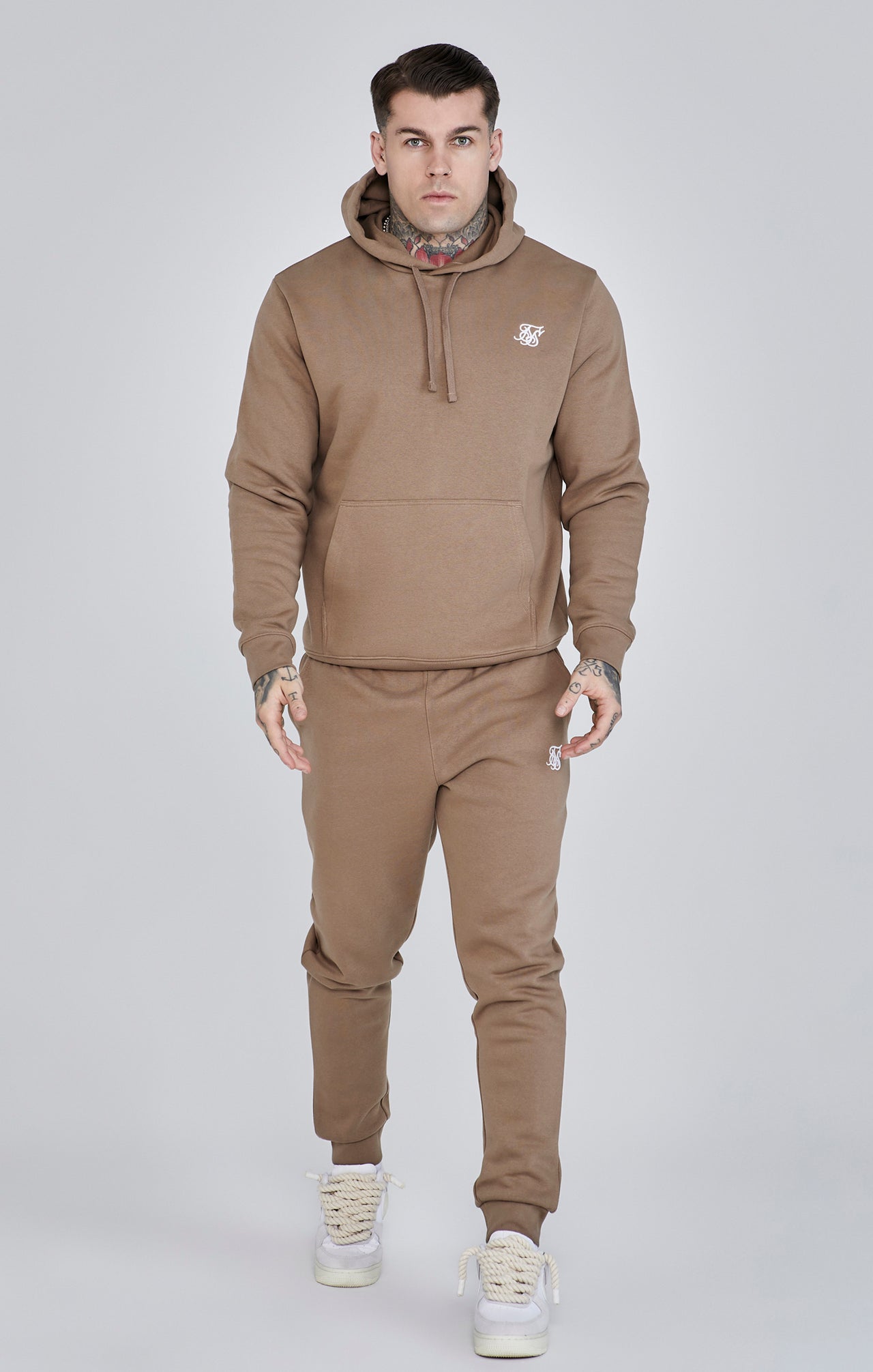 Brown Essentials Overhead Hoodie (1)