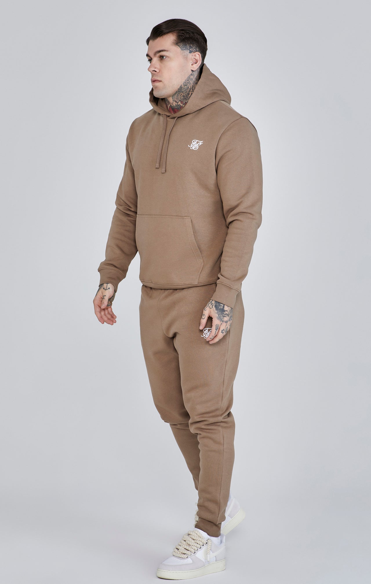 Brown Essentials Overhead Hoodie (3)