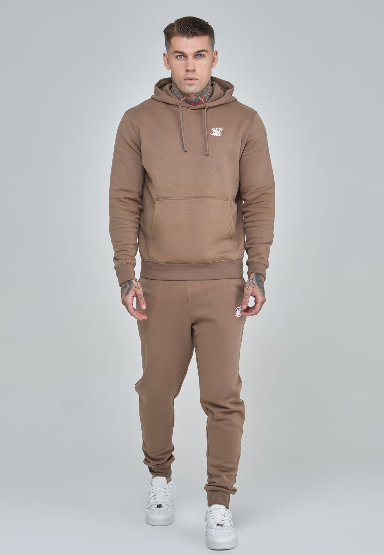 Brown Essentials Overhead Hoodie (3)