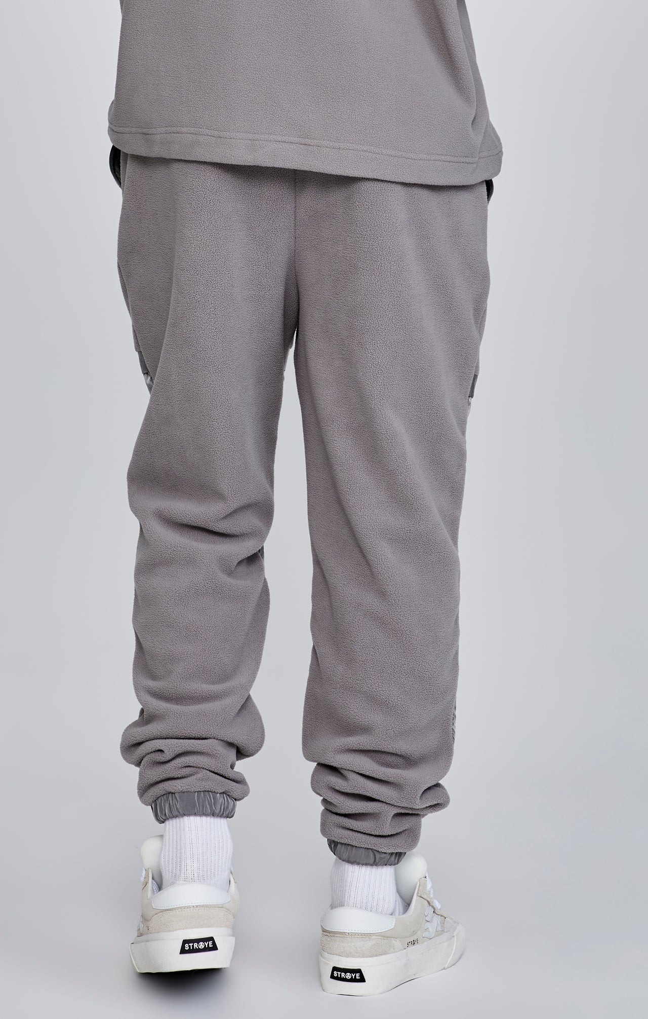 Grey Polar Fleece Joggers (3)