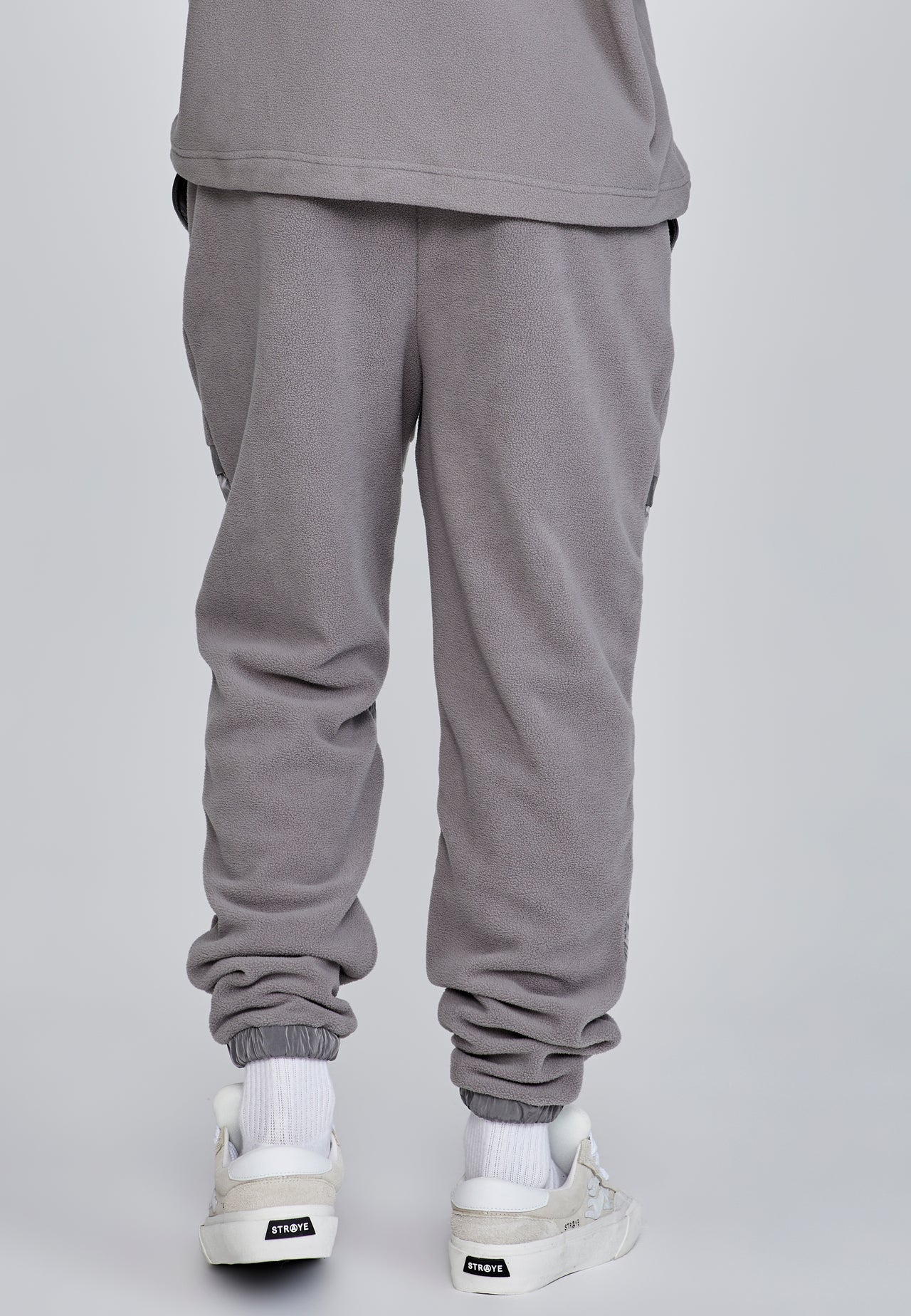 Grey Polar Fleece Joggers (3)