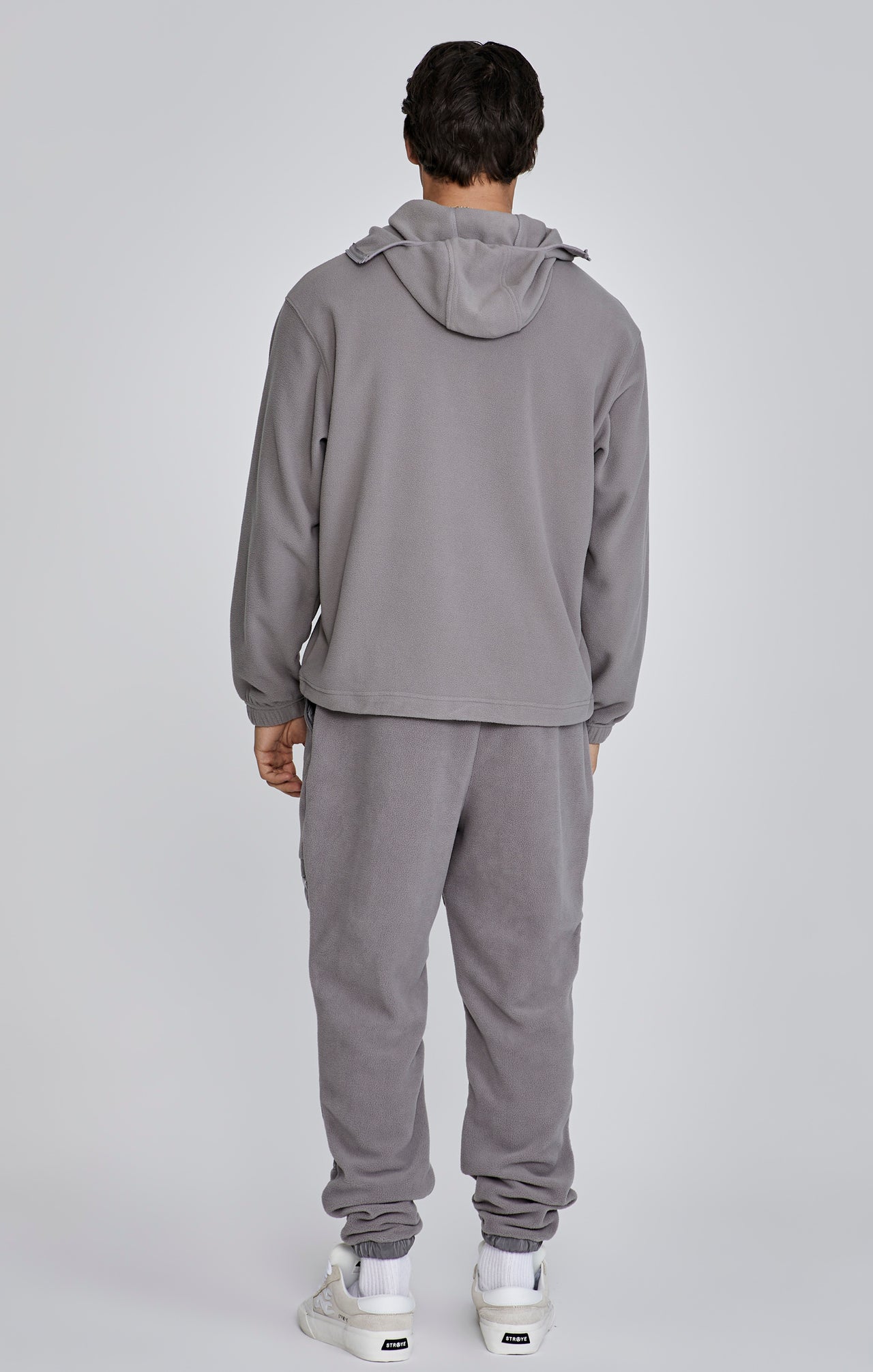 Grey Polar Fleece Joggers (4)