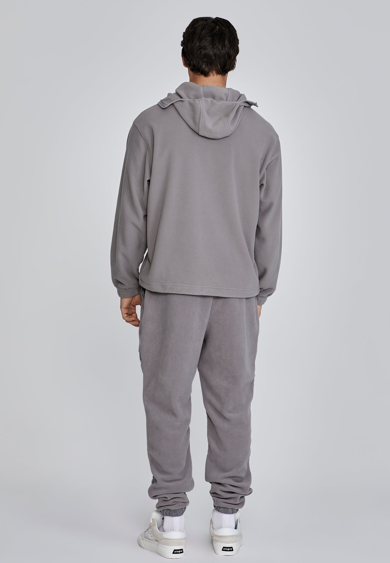 Grey Polar Fleece Joggers (4)