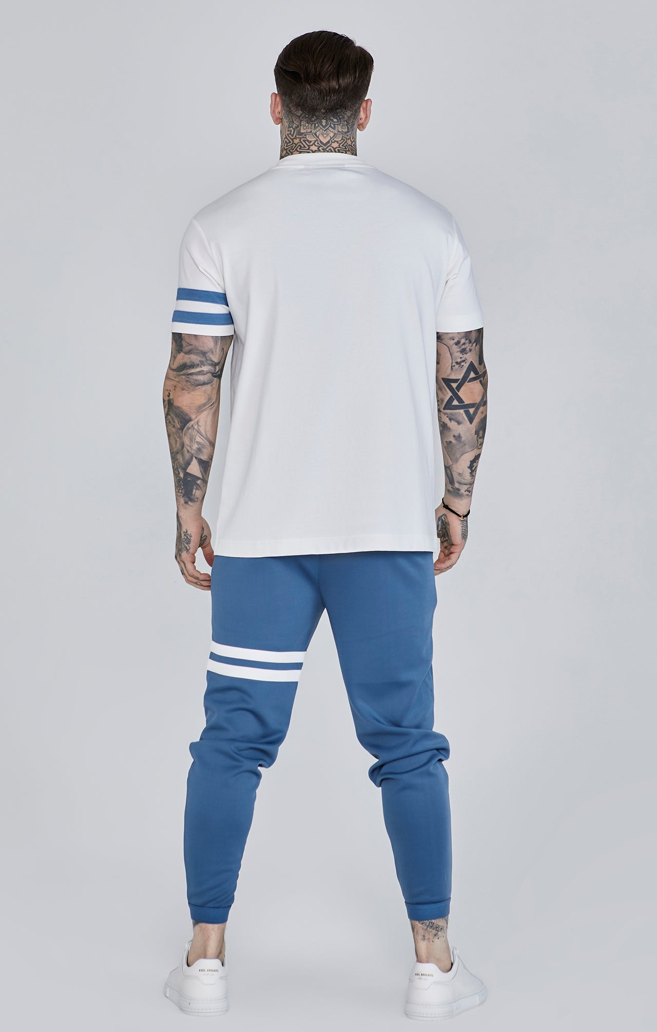 Blue Muscle Fit Joggers (4)