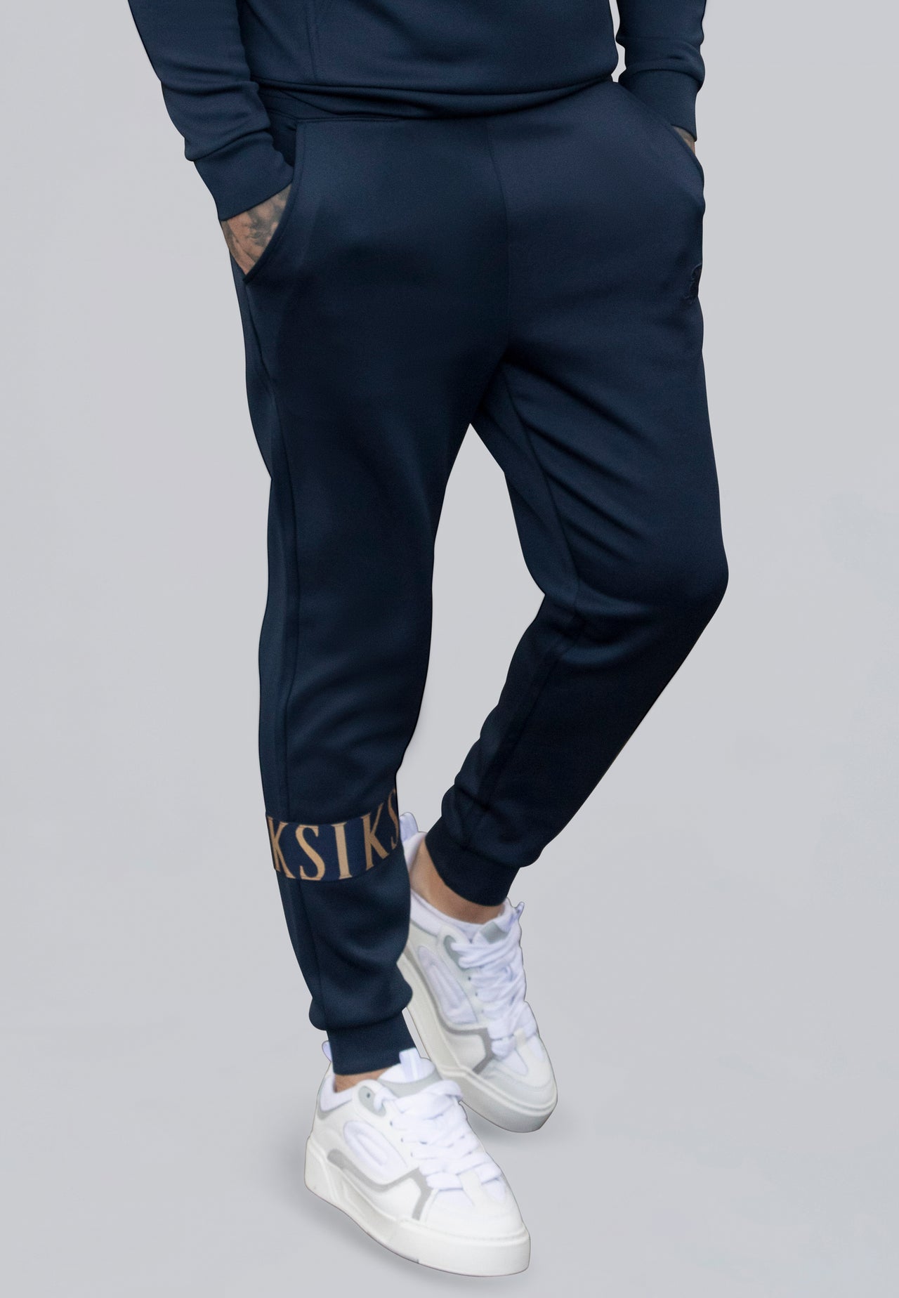 Navy Dynamic Joggers