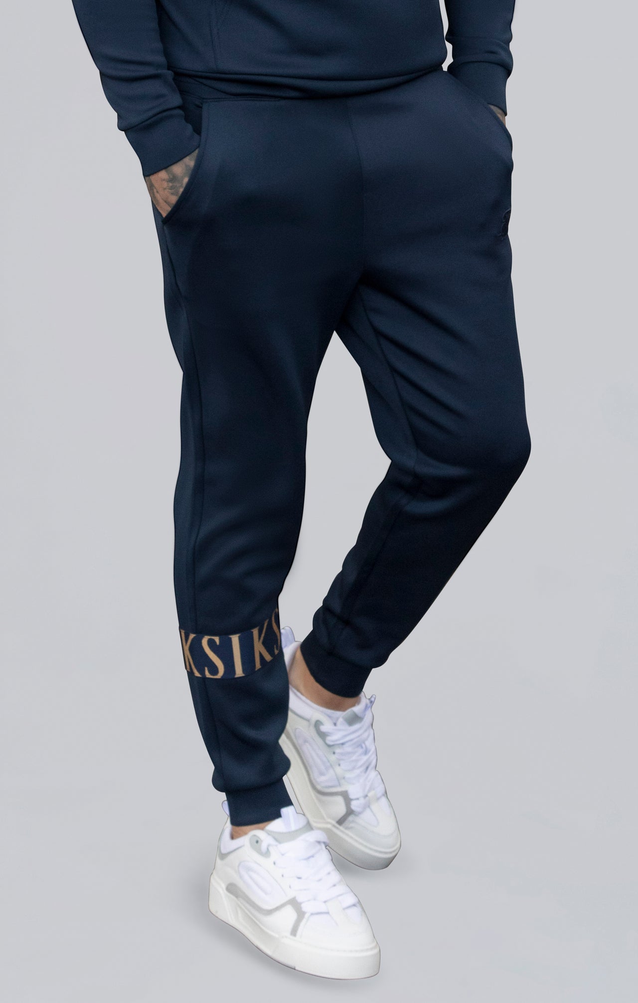 Navy Dynamic Joggers