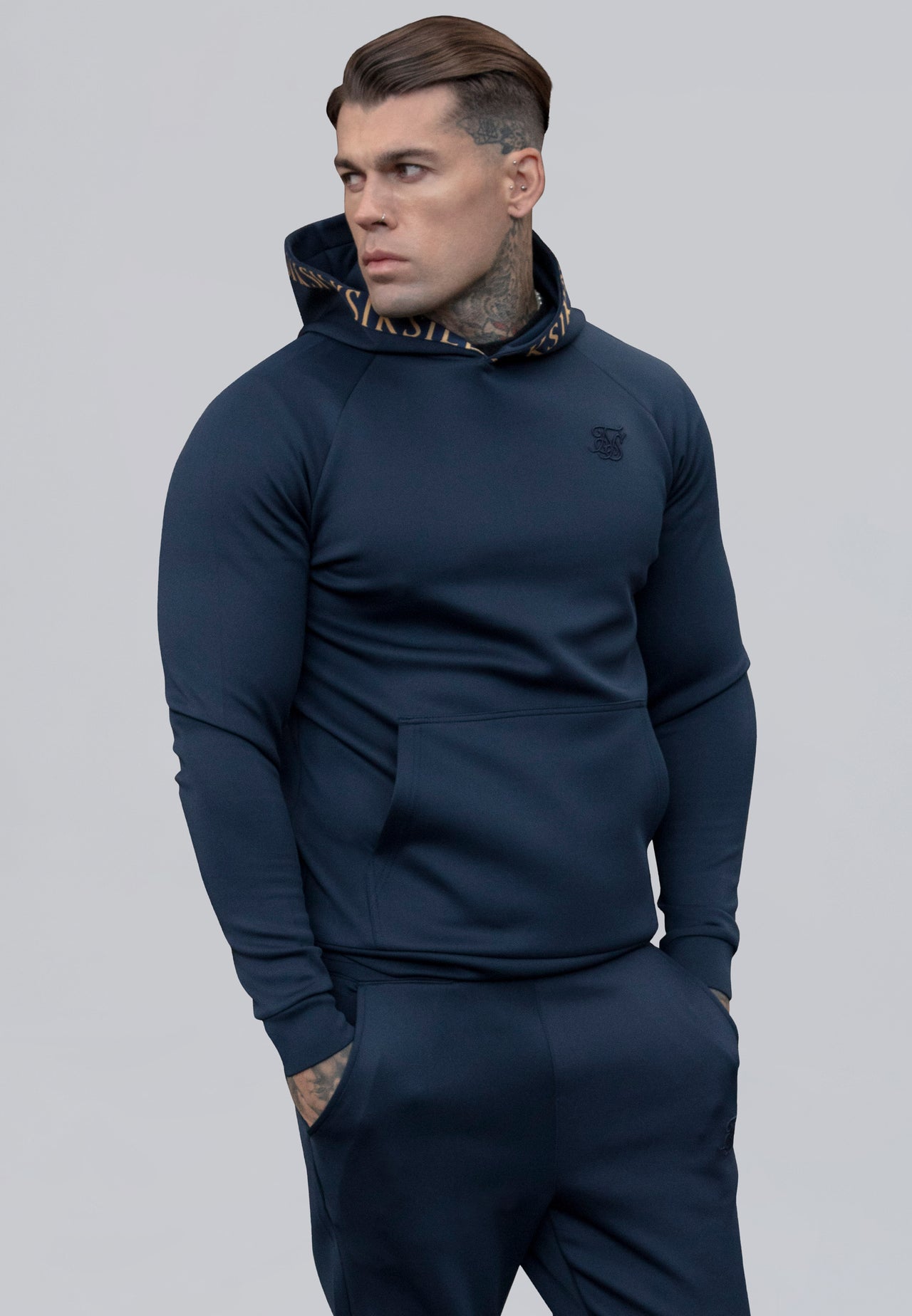 Navy Dynamic Hoodie