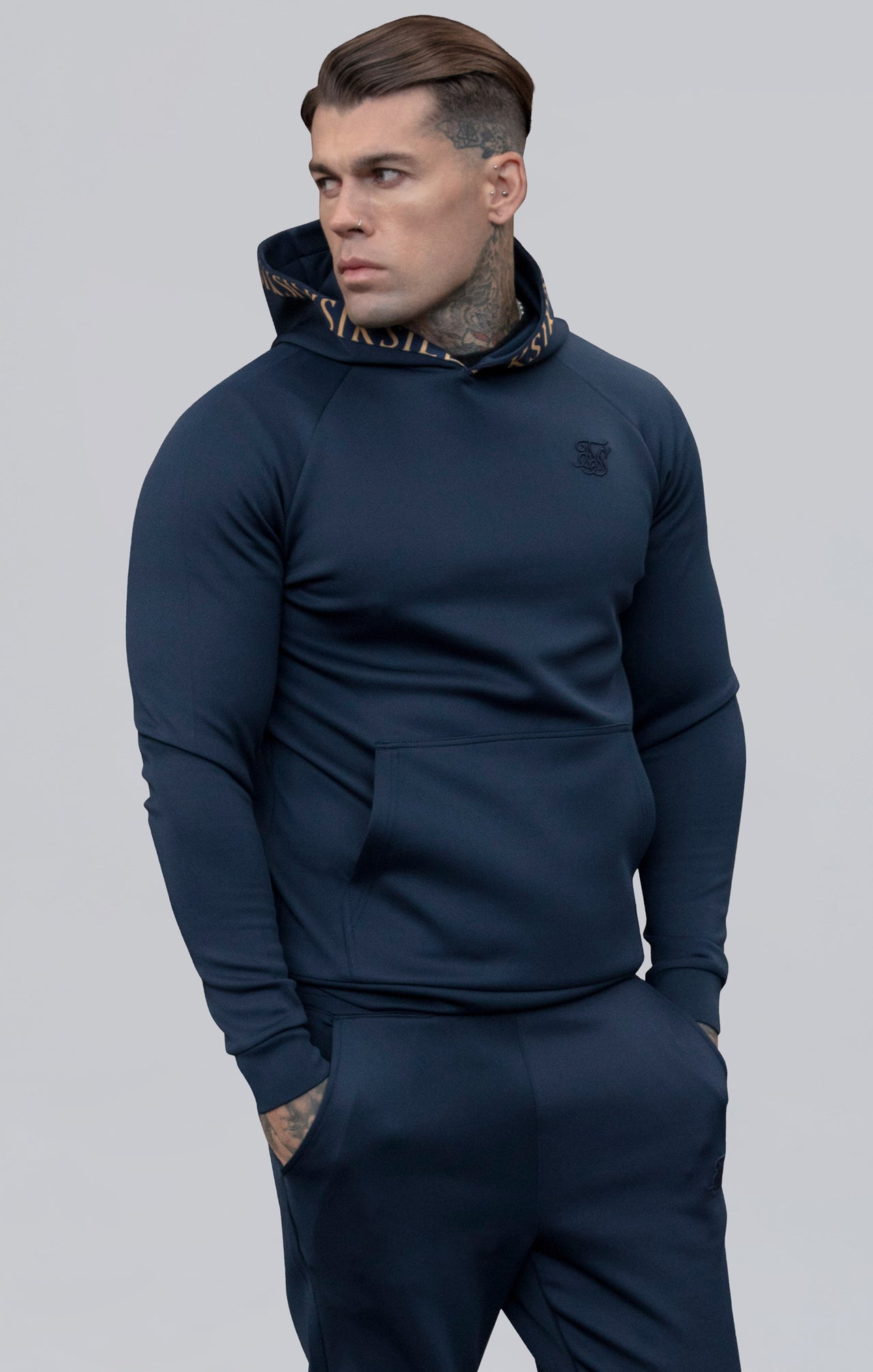 Navy Dynamic Hoodie