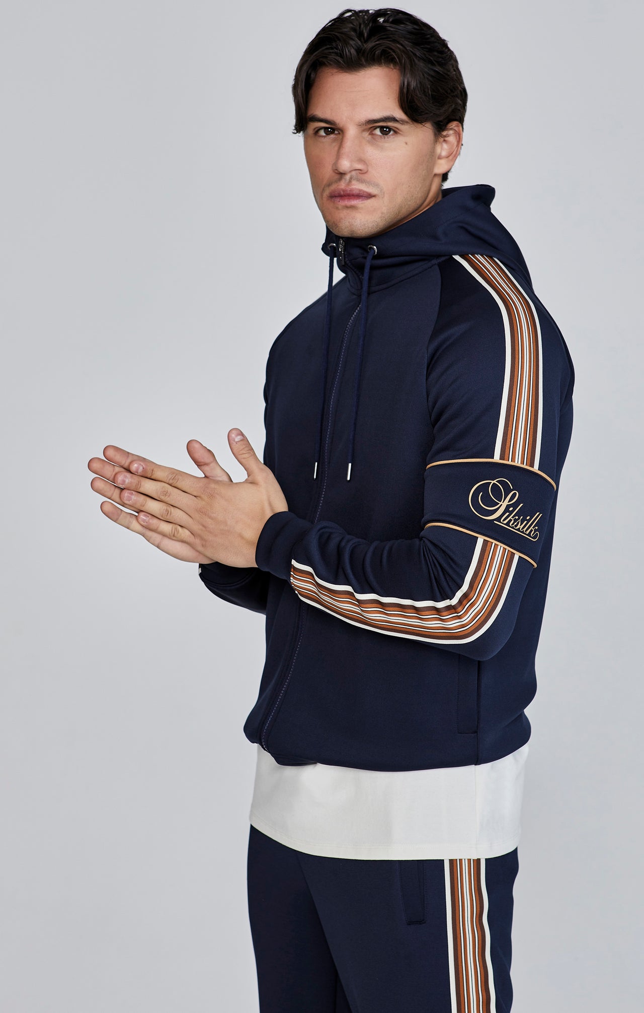 Navy Full Zip Hoodie