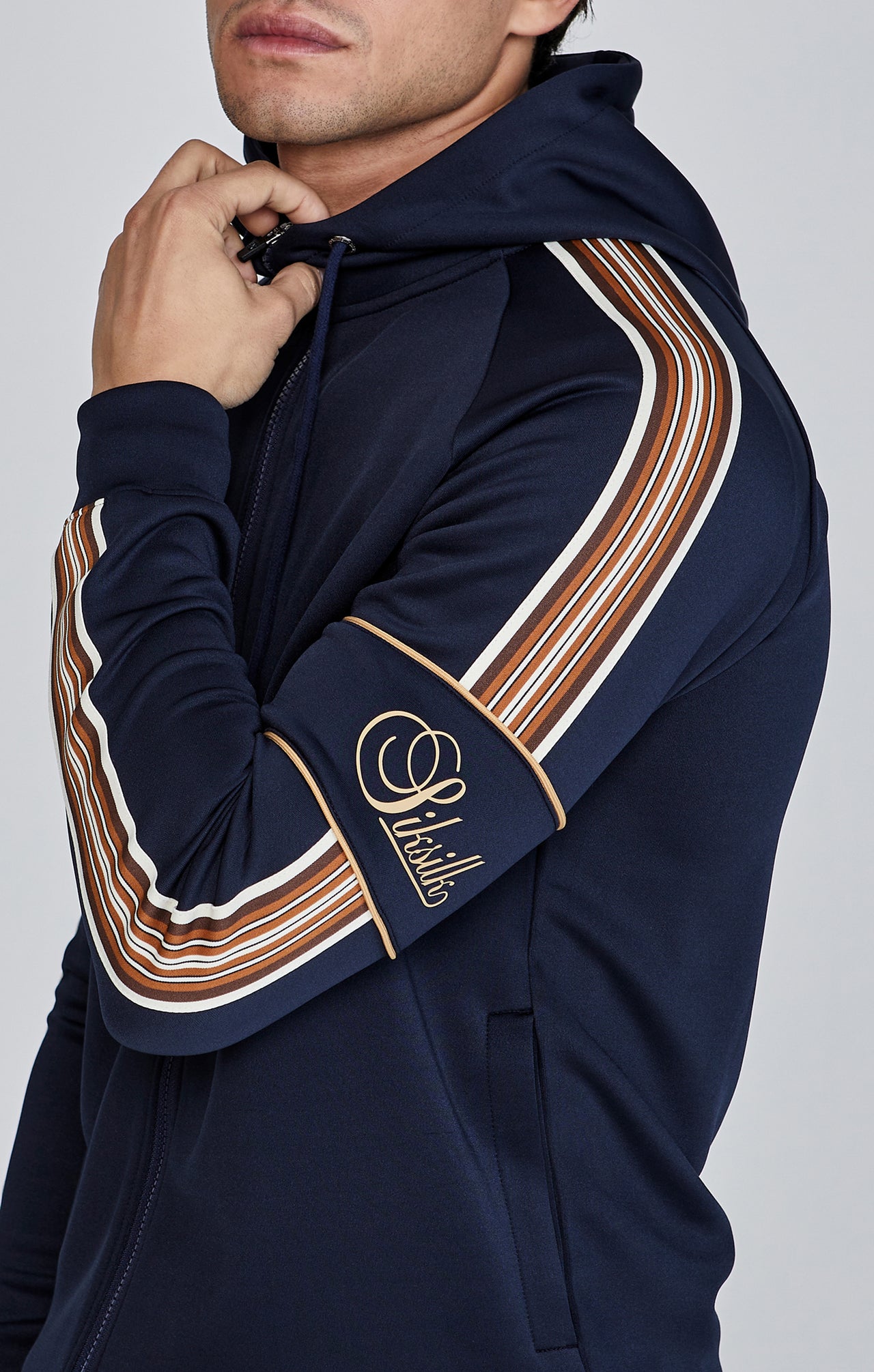 Navy Full Zip Hoodie (2)