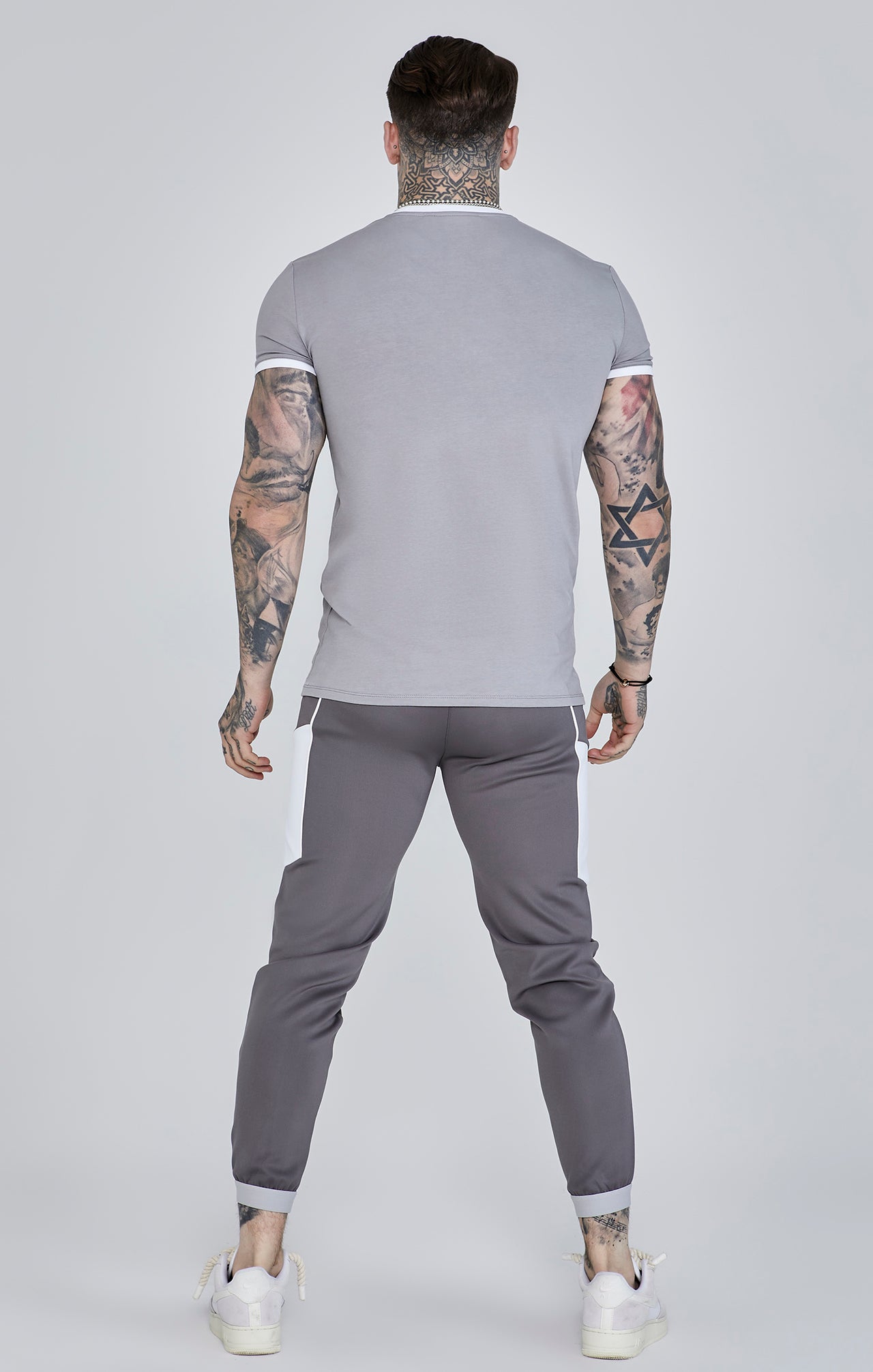 Grey Ringer T-Shirt (4)