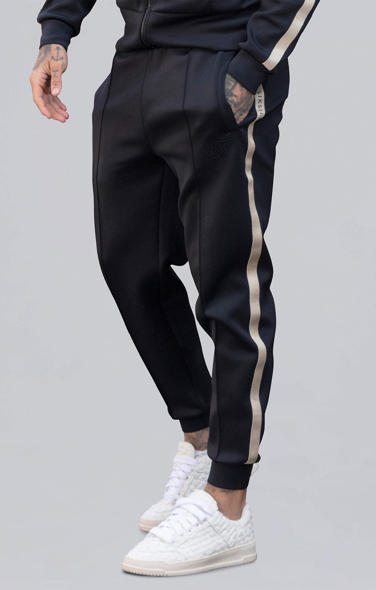 Black Smart Joggers