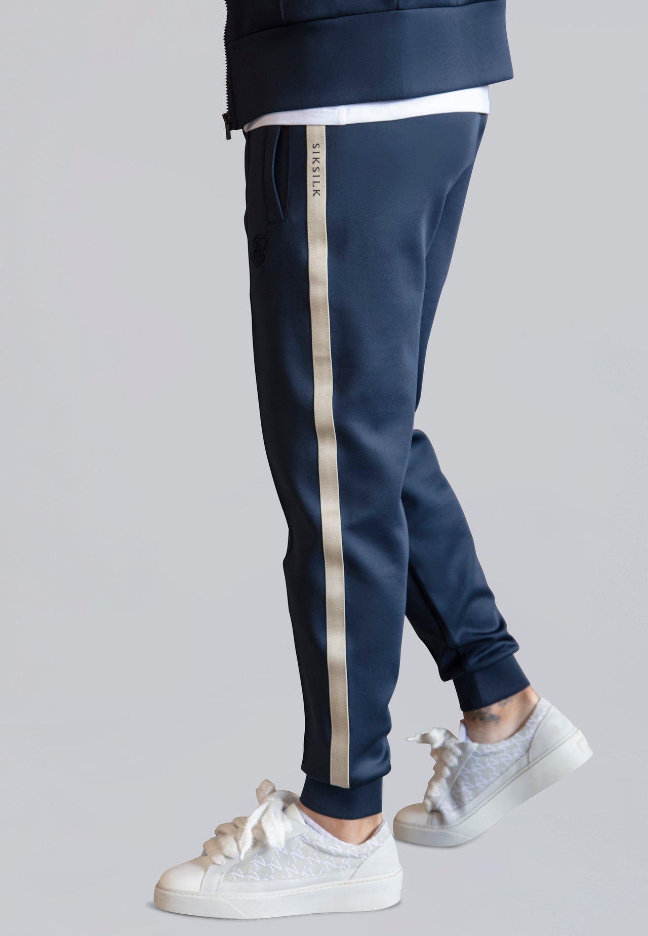 Navy Smart Joggers (1)