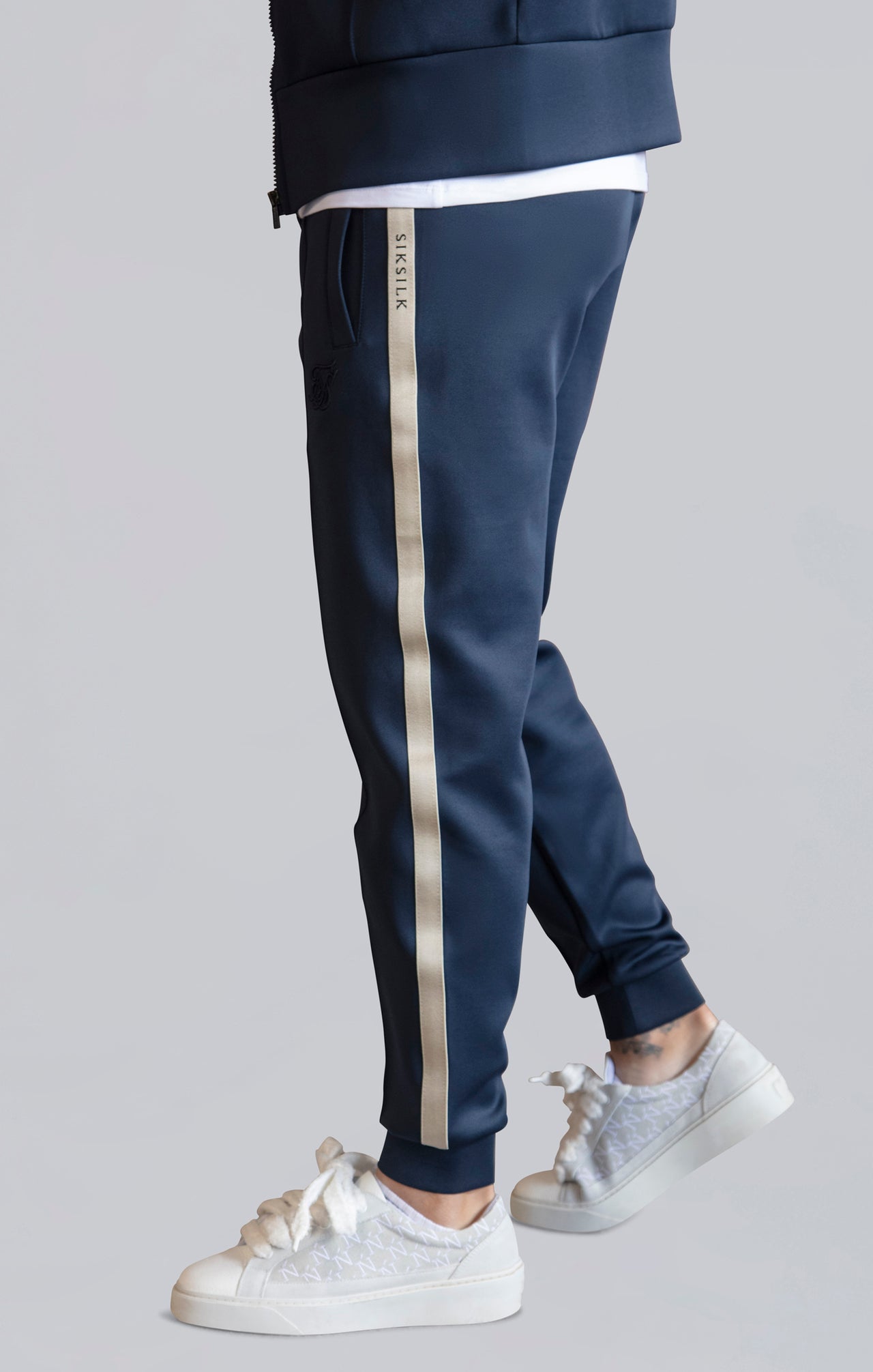 Navy Smart Joggers (1)