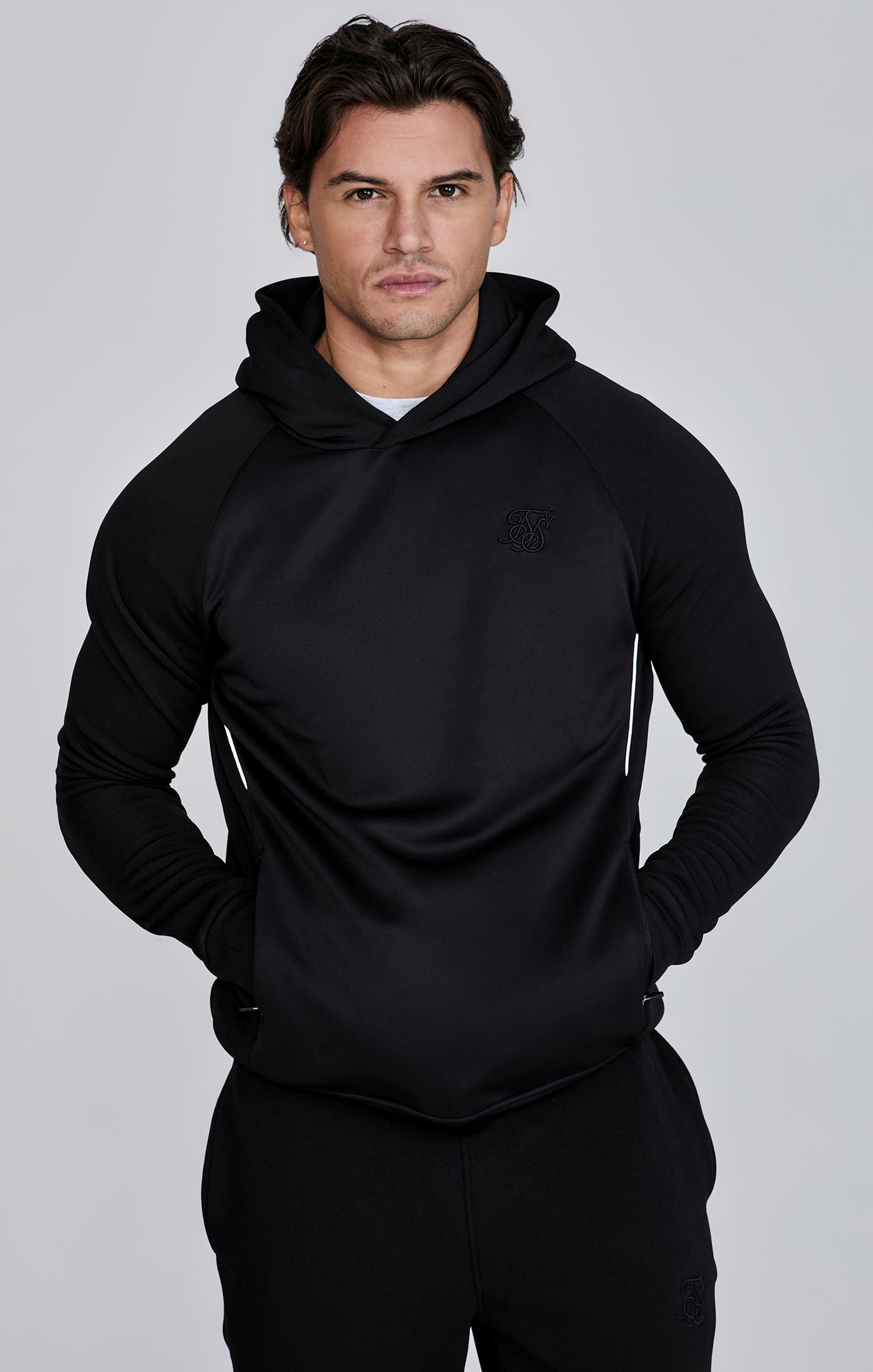 Black Pullover Hoodie