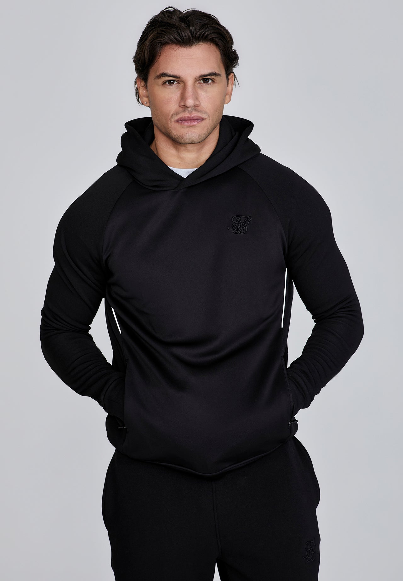 Black Pullover Hoodie