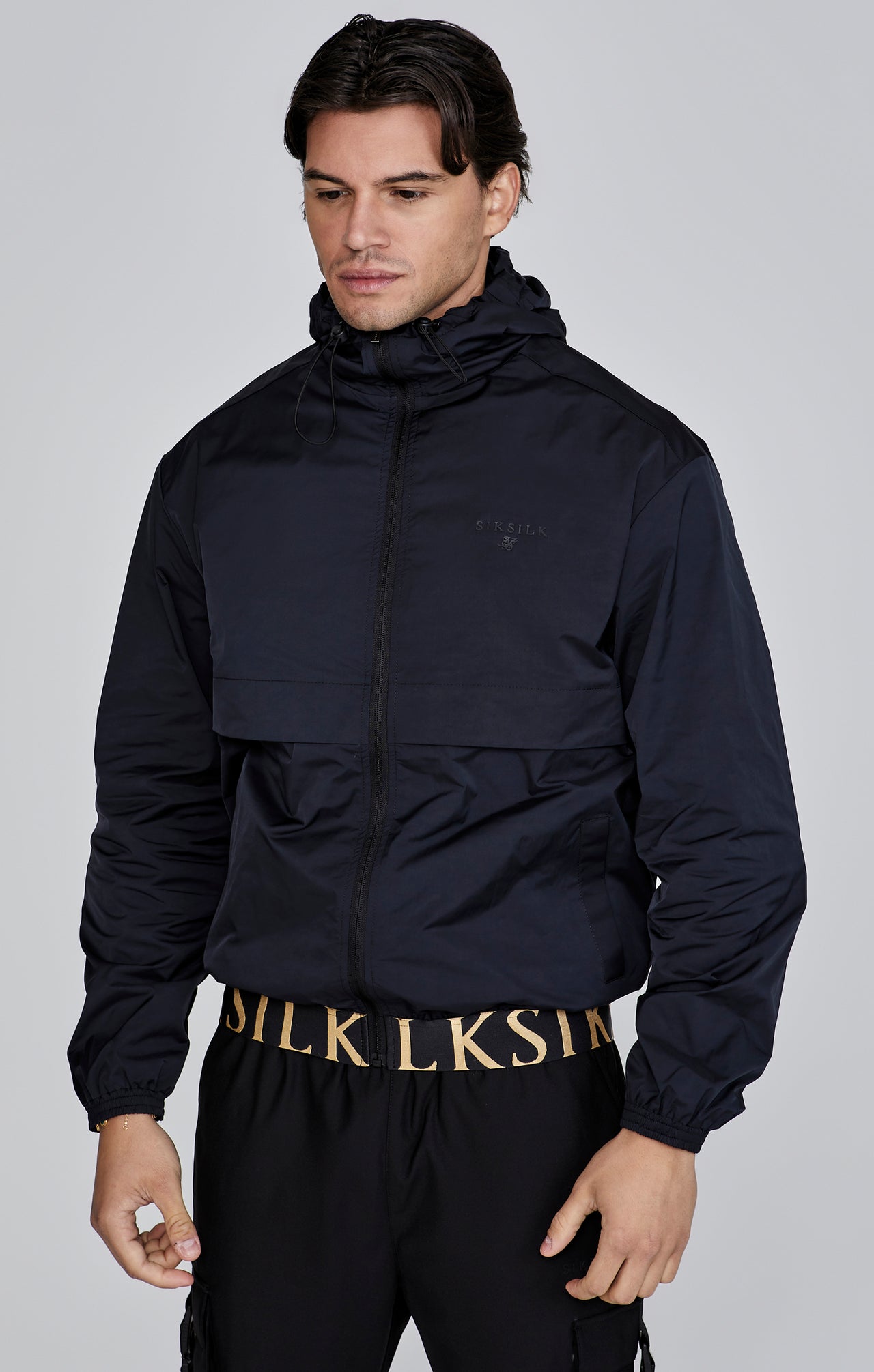 Black Windbreaker