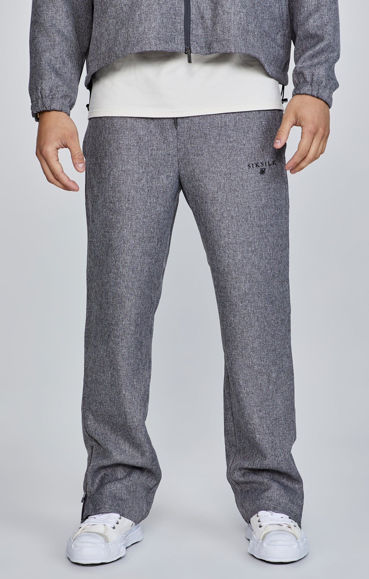 Grey Track Pants