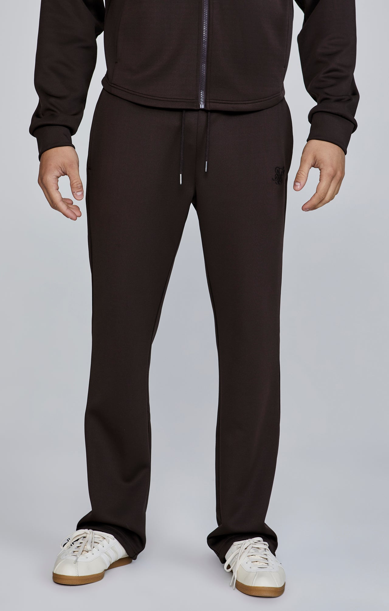 Brown Track Pants