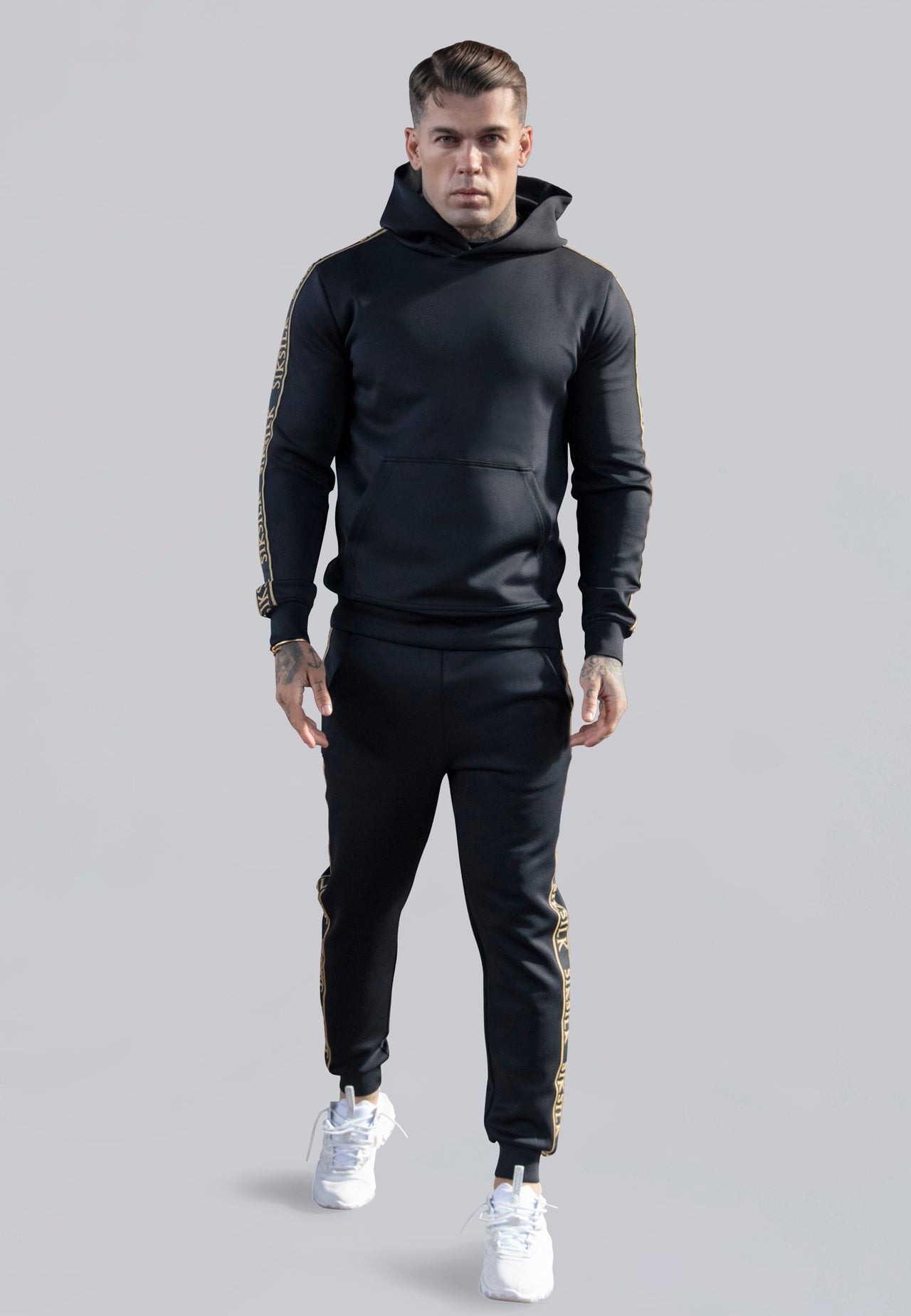 Karl Lagerfeld Jeans Maglietta a manica lunga - black/nero Karl Lagerfeld Jeans Maglietta a manica lunga - black/nero