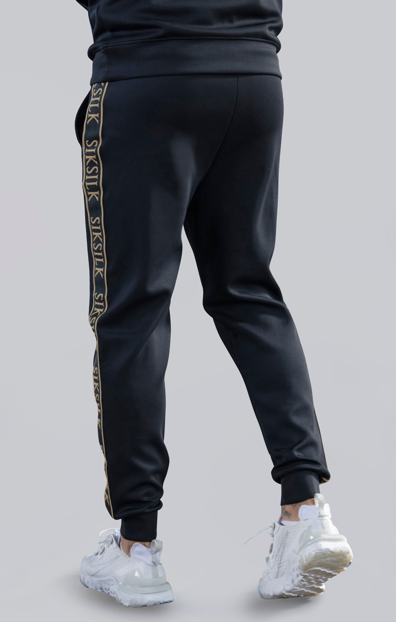 Black Muscle Fit Joggers (2)