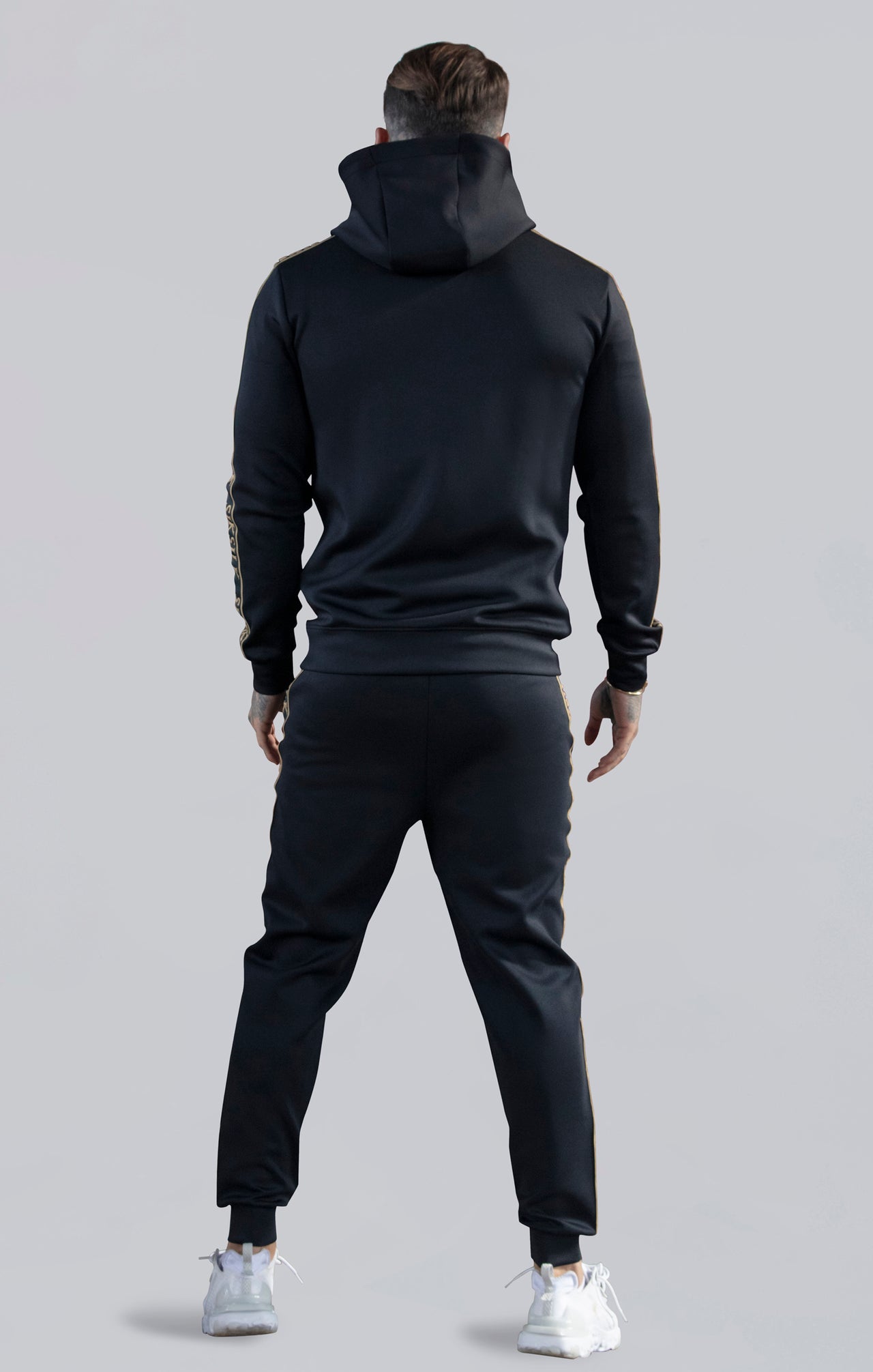 Black Muscle Fit Joggers (4)