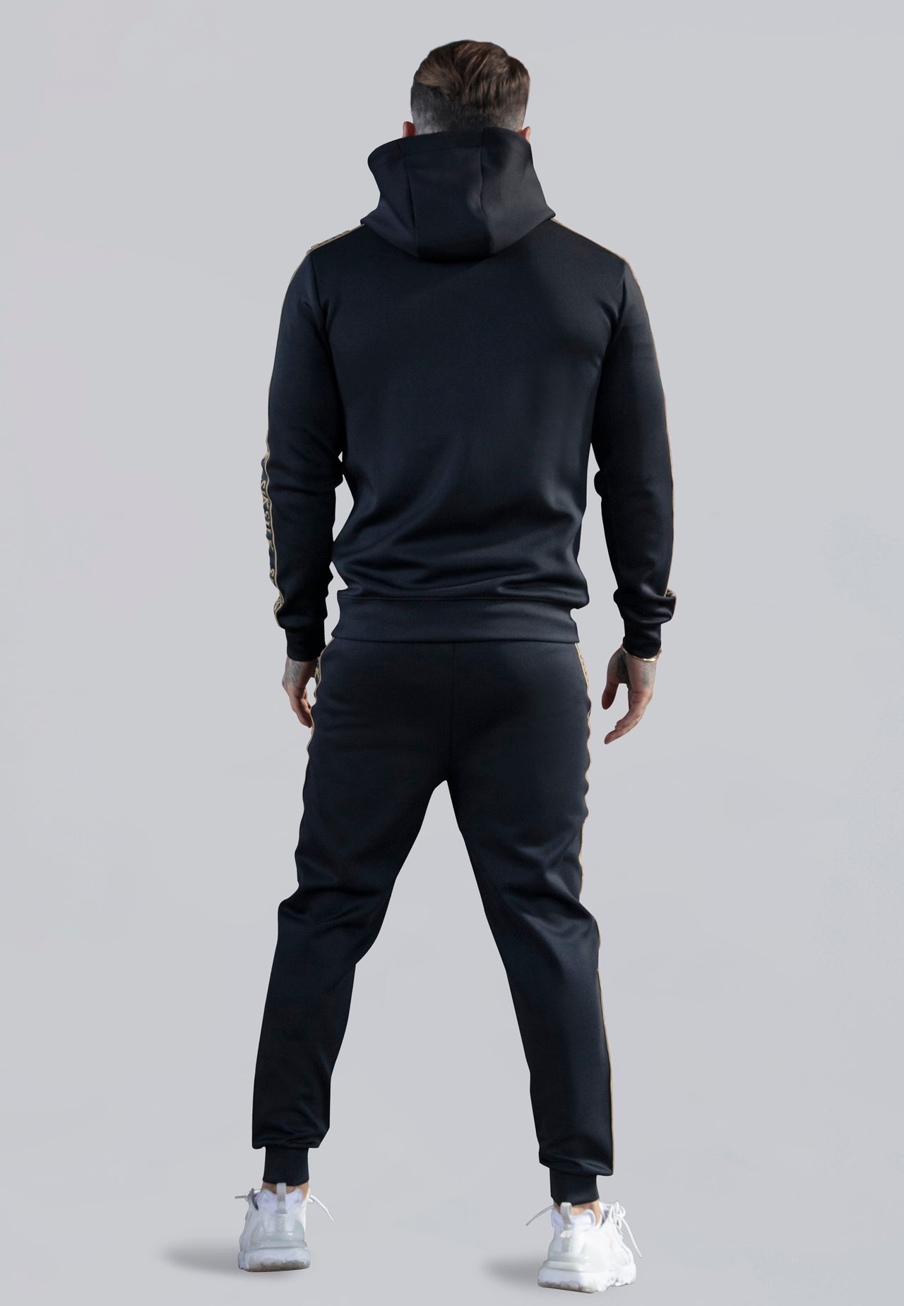 Black Muscle Fit Joggers (4)