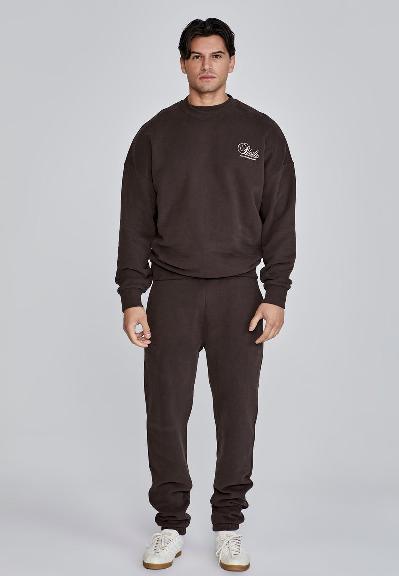 Brown Graphic Sweater (1)