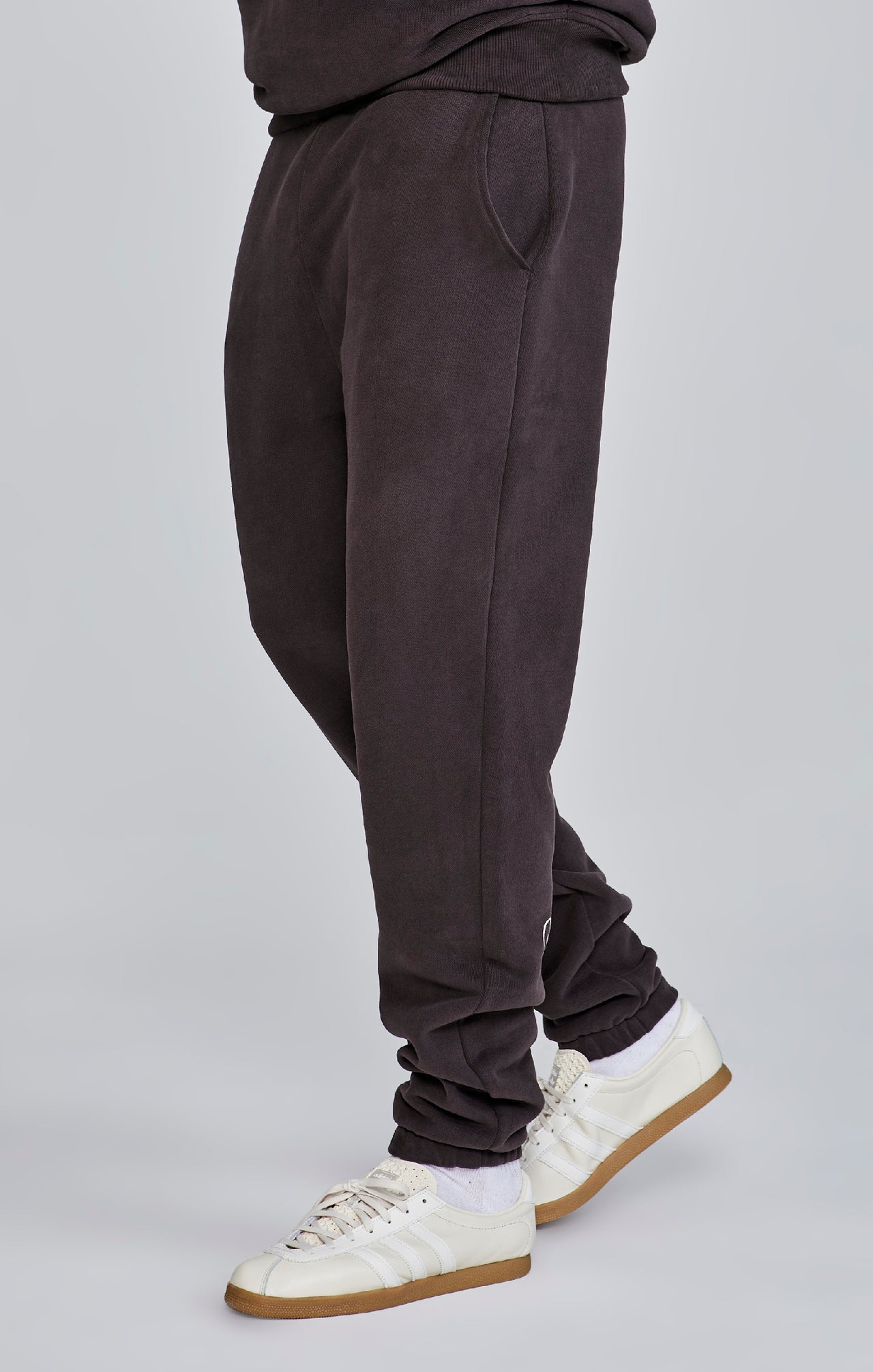 Brown Logo Joggers (2)