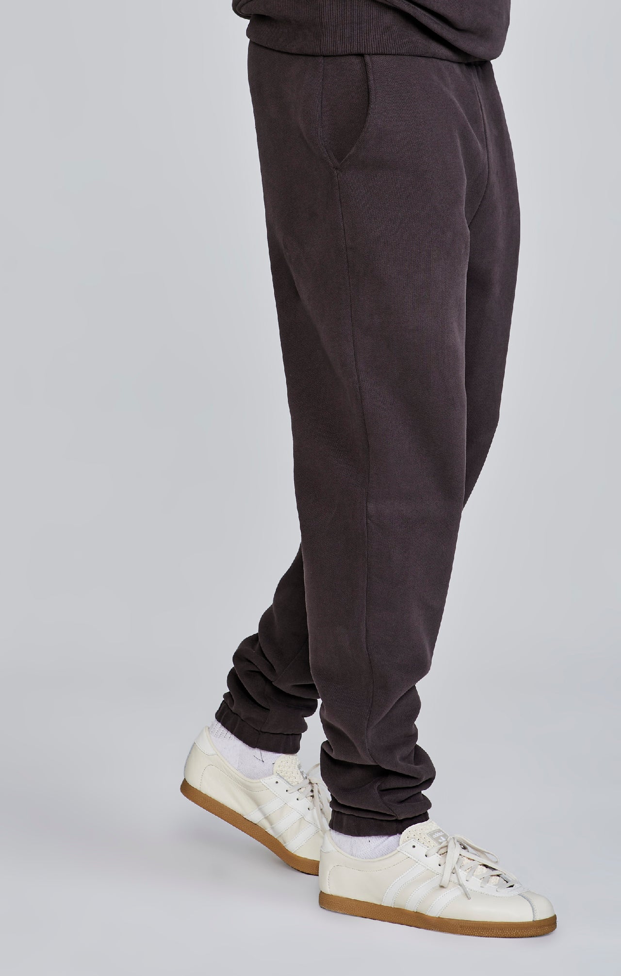 Brown Logo Joggers (3)