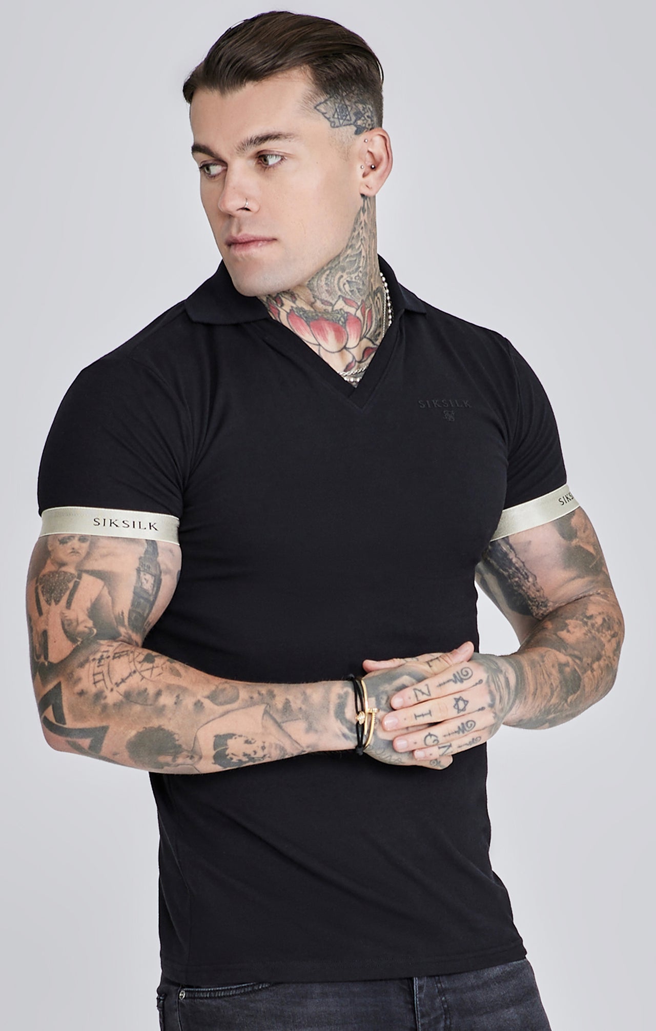 Black Polo T-Shirt