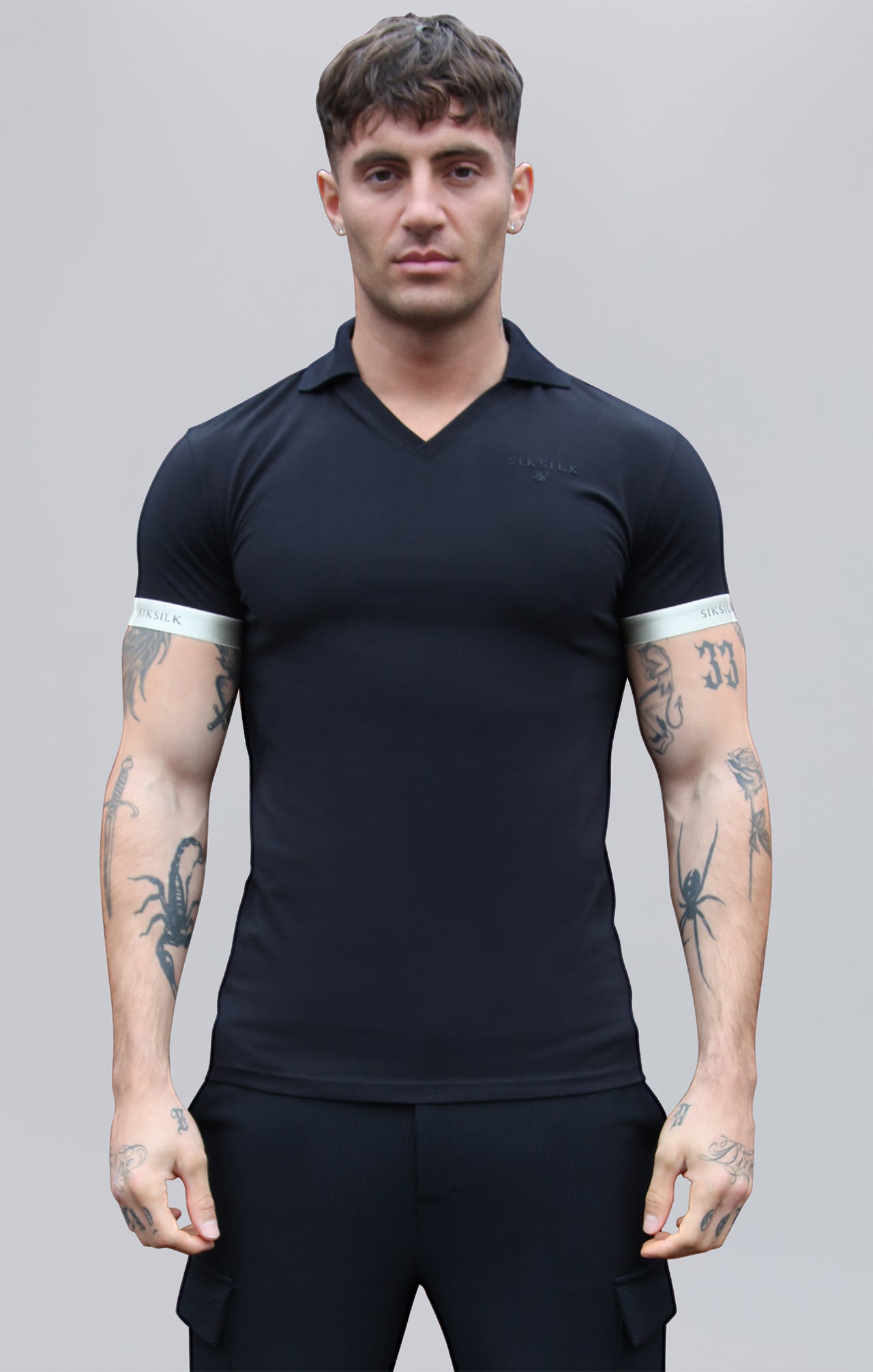 Black Polo T-Shirt