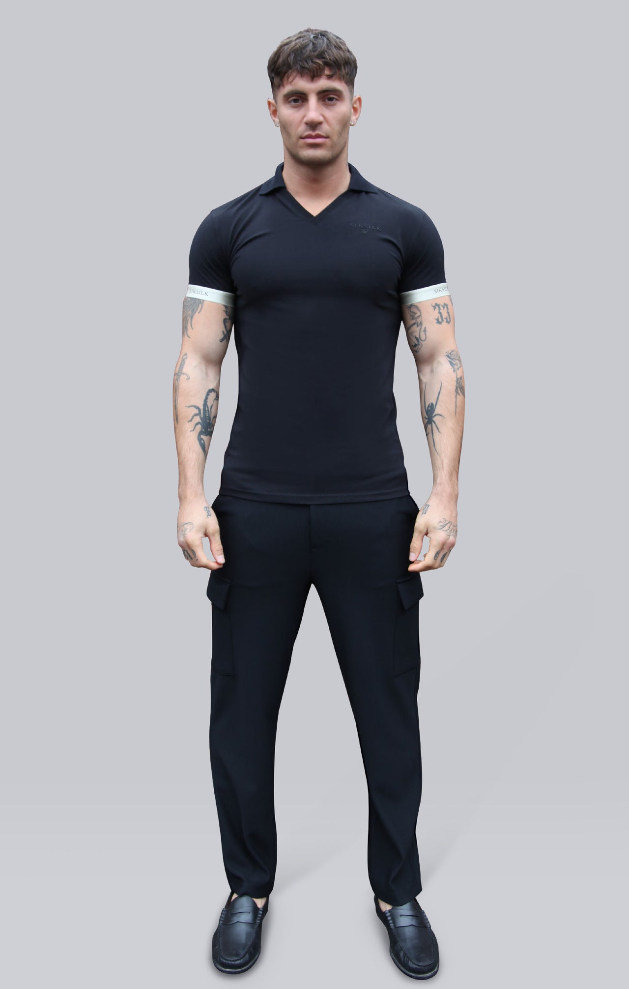 Black Polo T-Shirt (2)