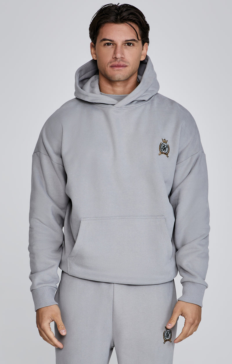 Grey Pullover Hoodie (1)