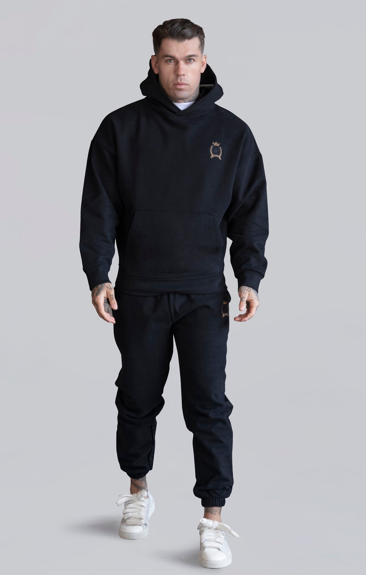 Black Relaxed Fit Joggers (3)