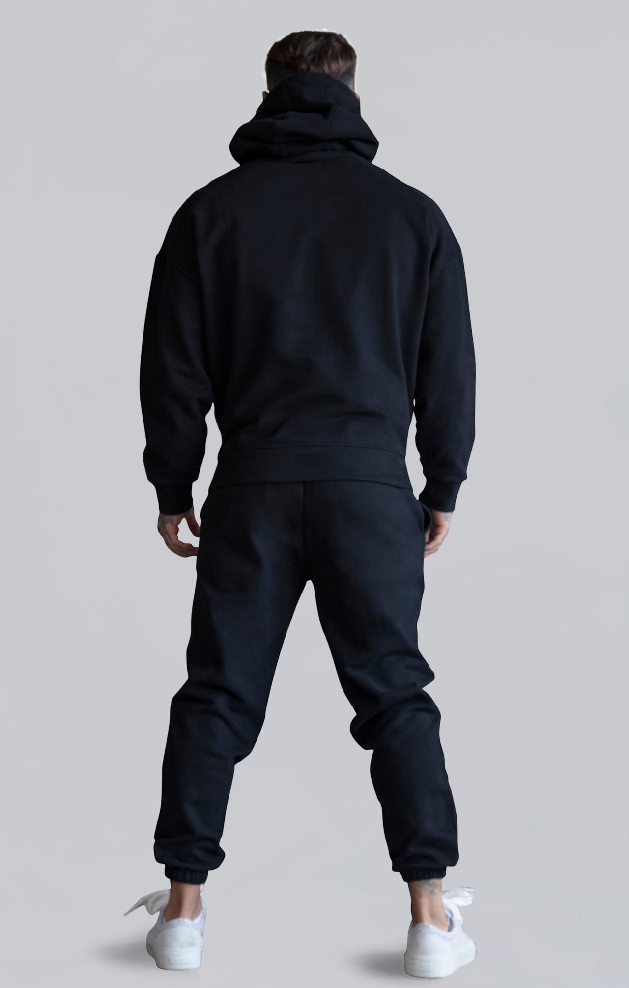 Black Relaxed Fit Joggers (4)