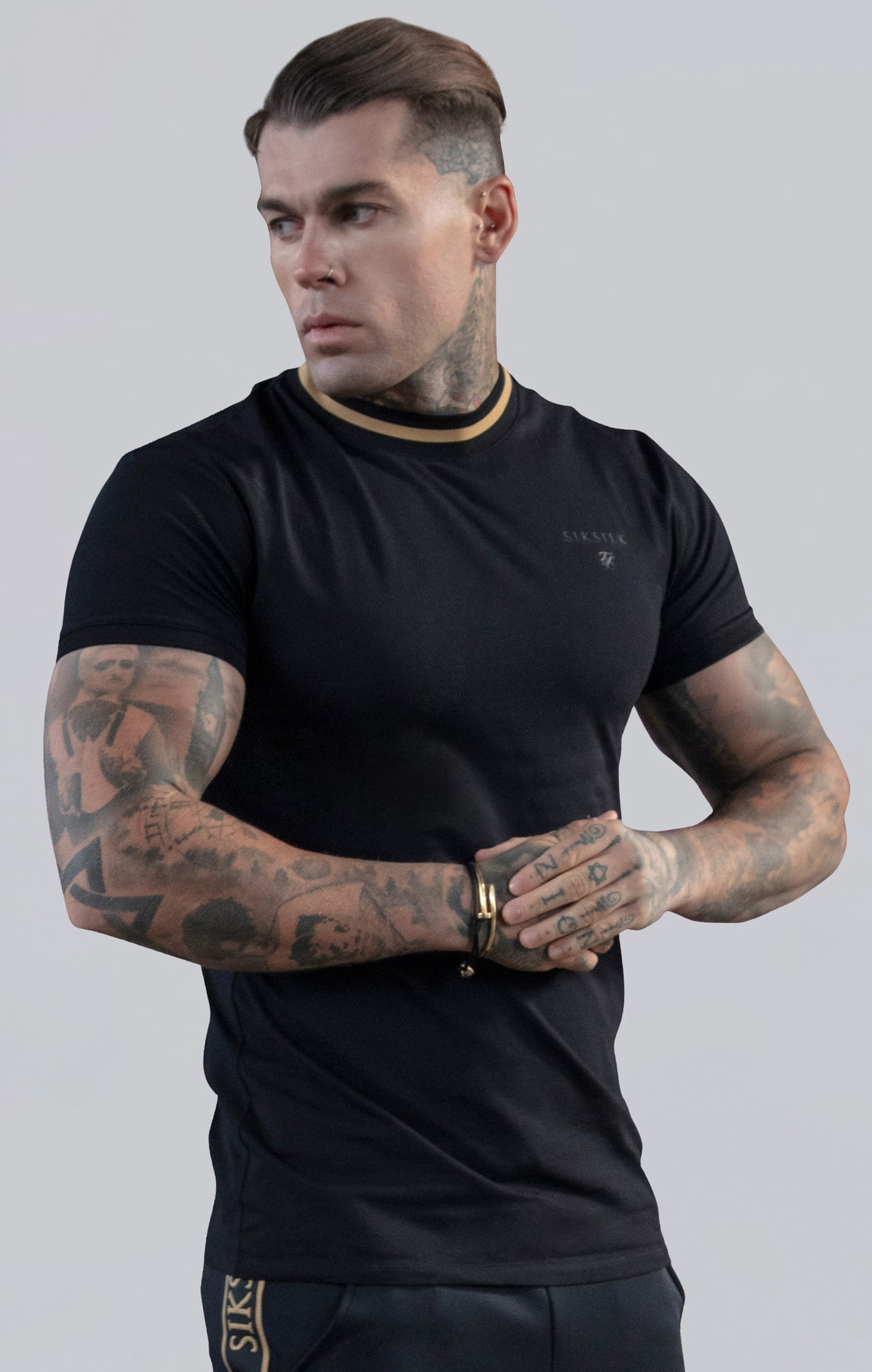 Black Muscle Fit T-Shirt