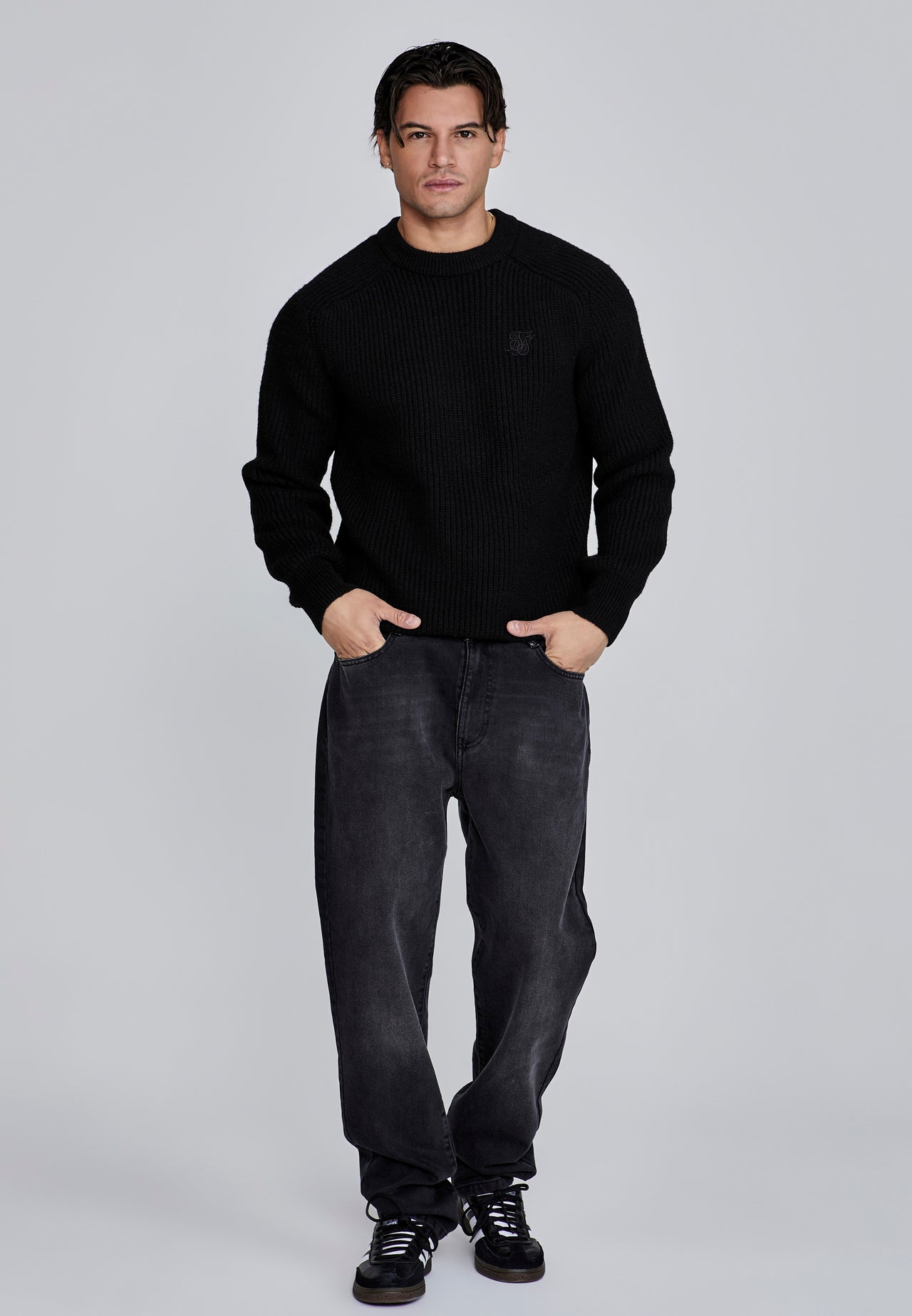 Black Knitted Sweater (1)