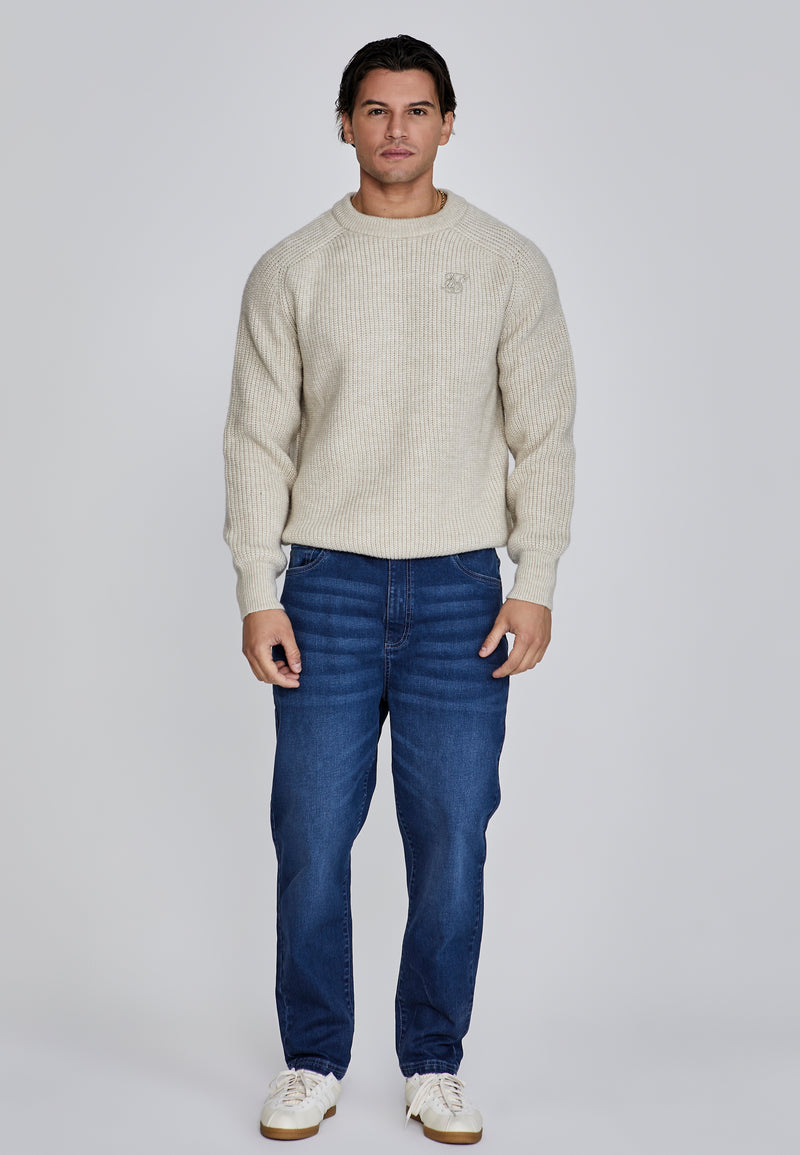 Blue Tapered Jeans (1)