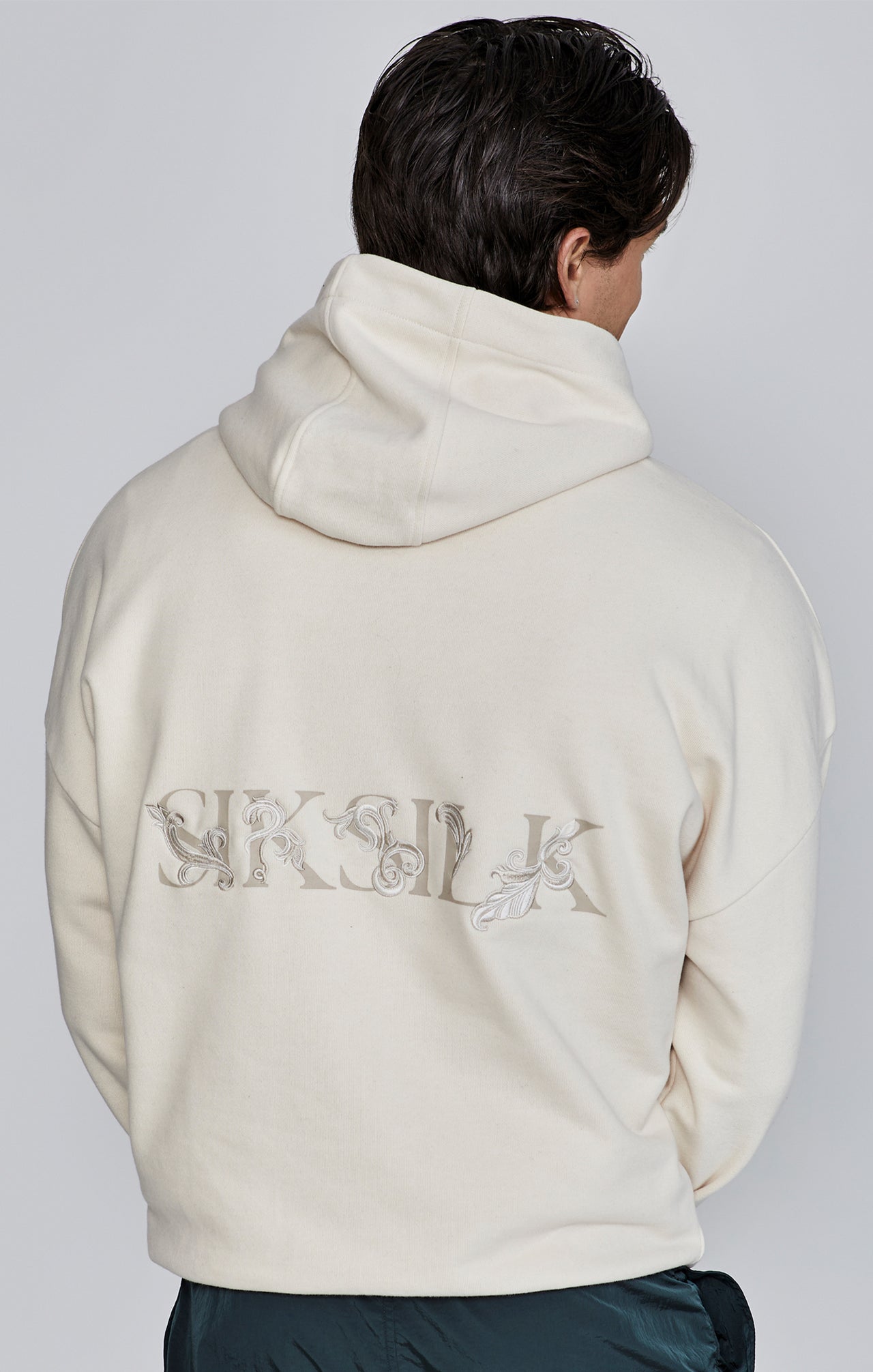 Ecru Filigree Hoodie