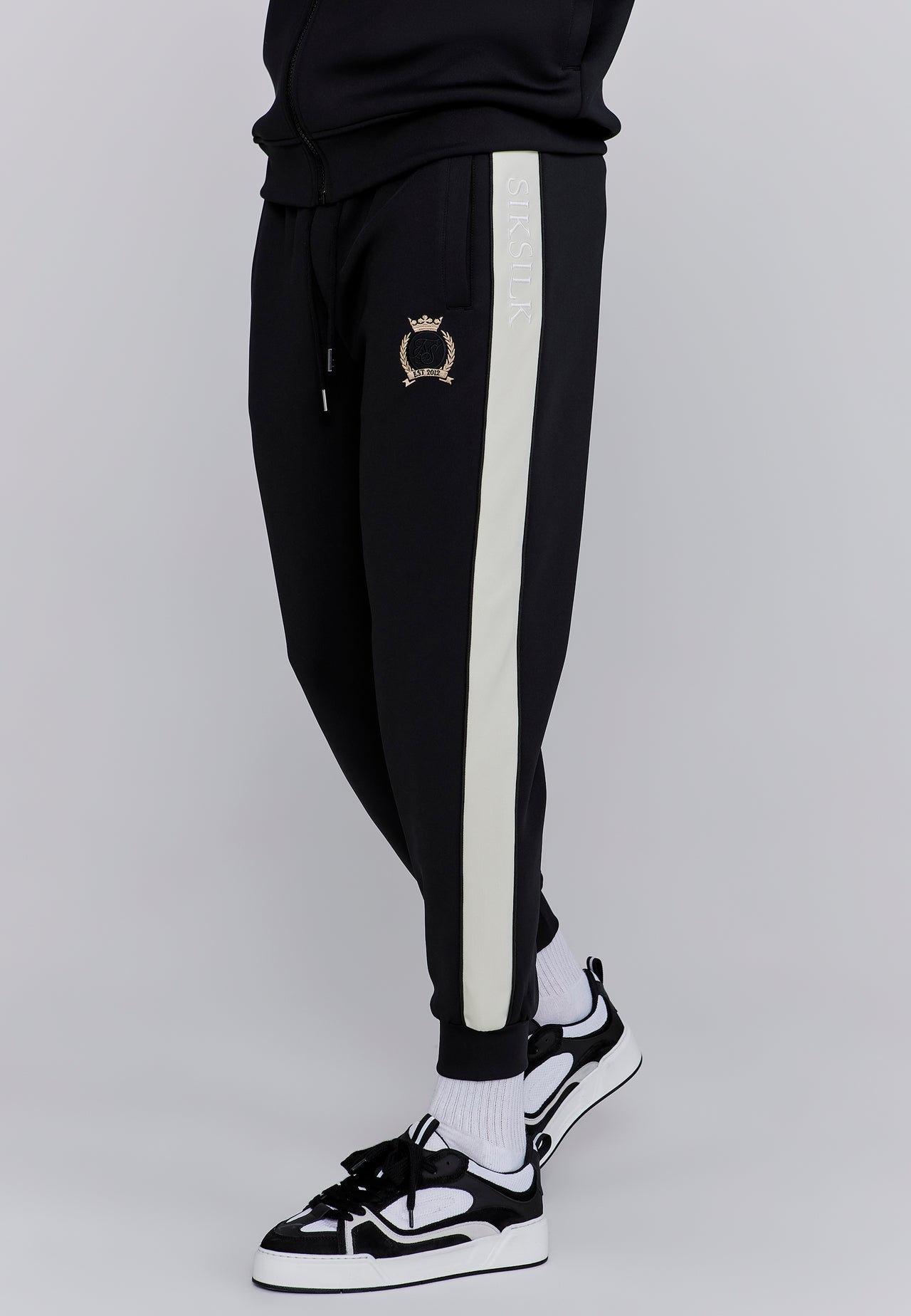 Black Crest Joggers