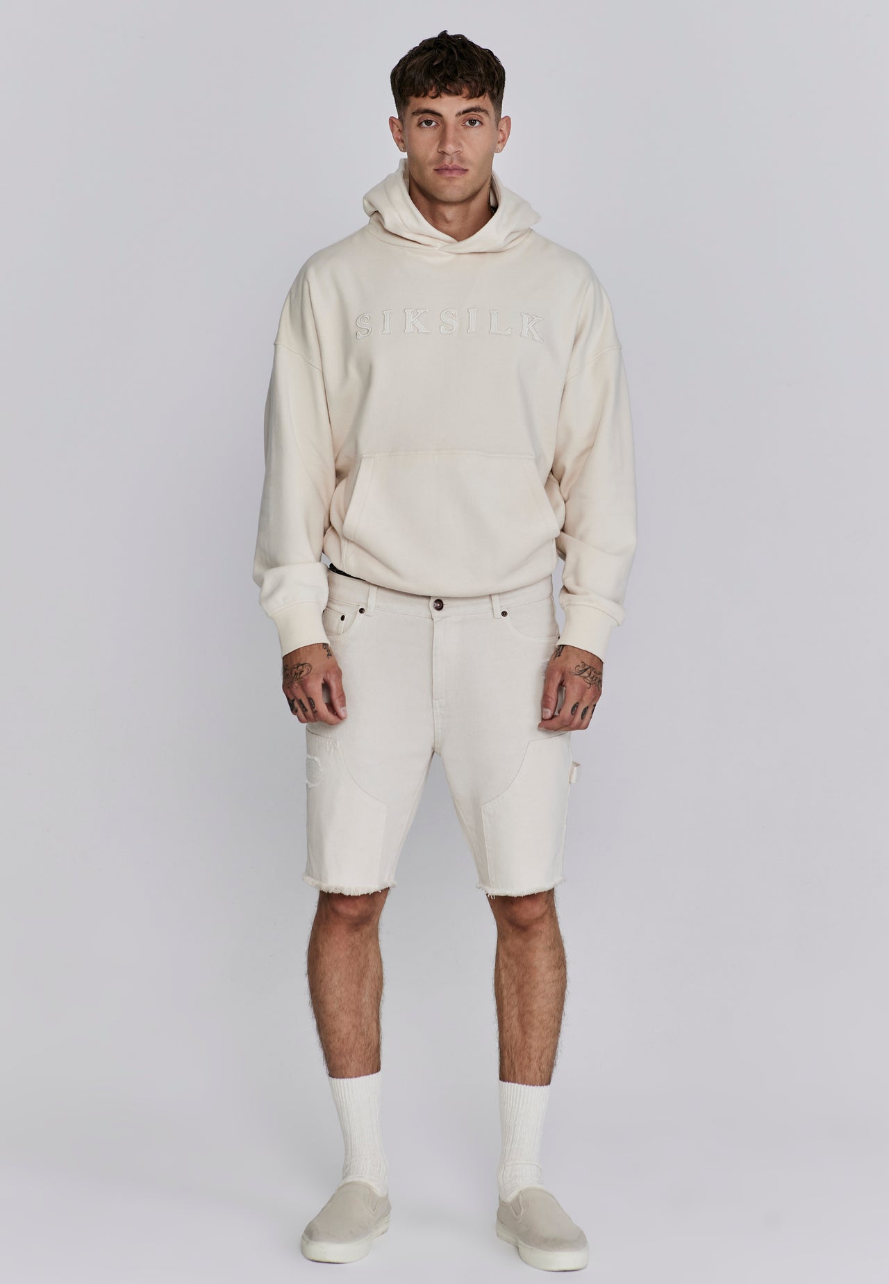 Ecru Applique Hoodie (3)