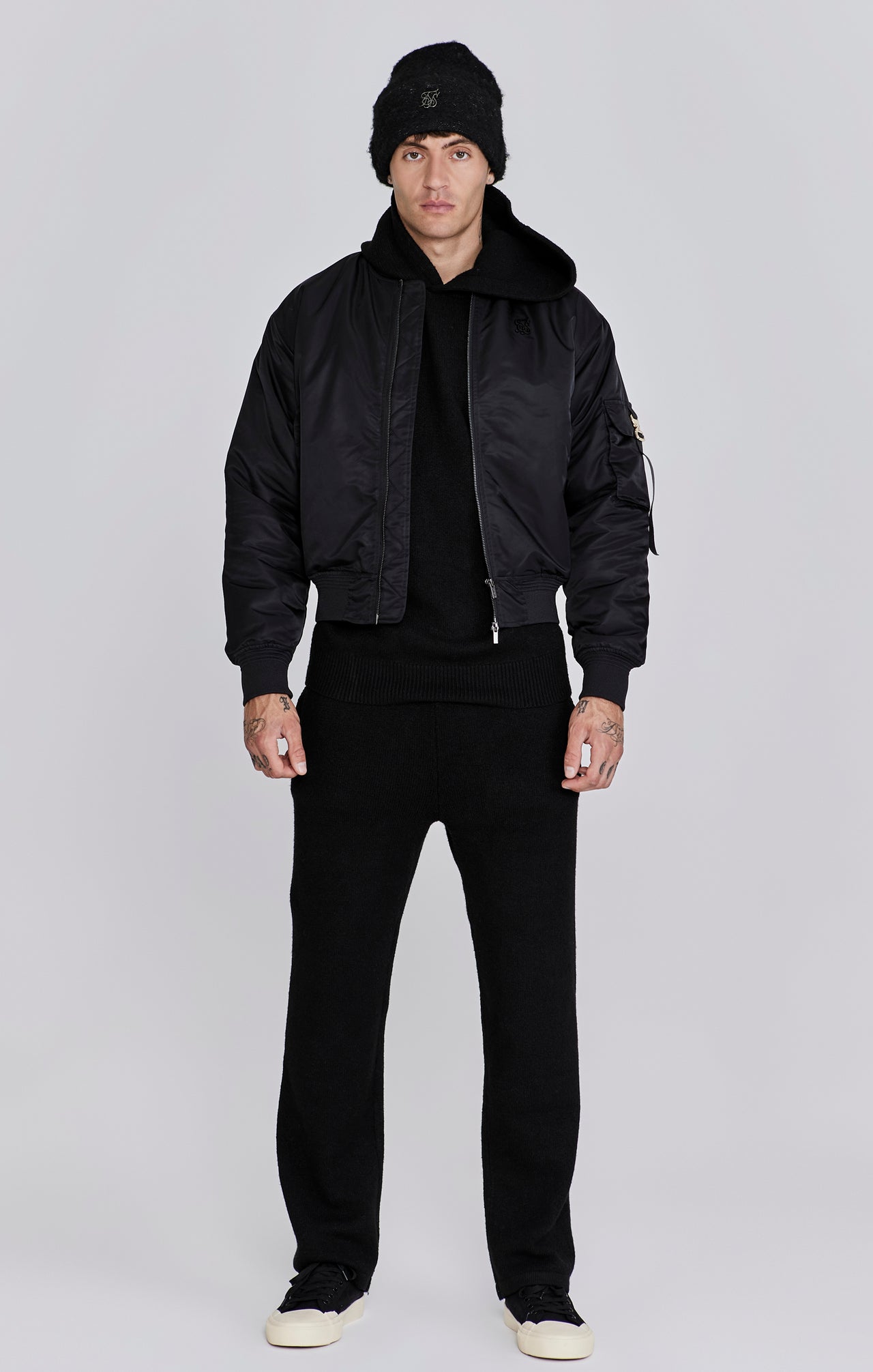 Black Bomber Jacket (2)