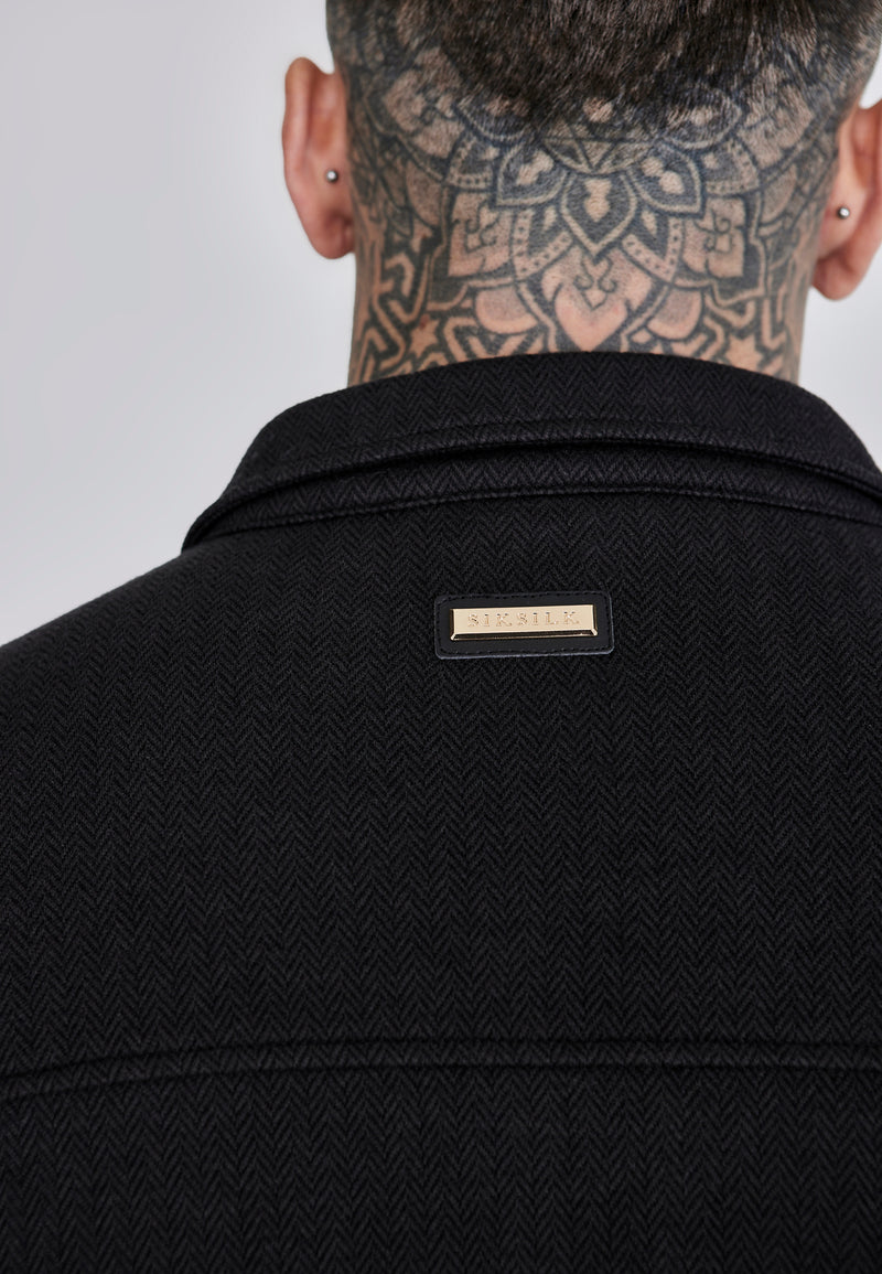 Black Smart Overshirt (1)