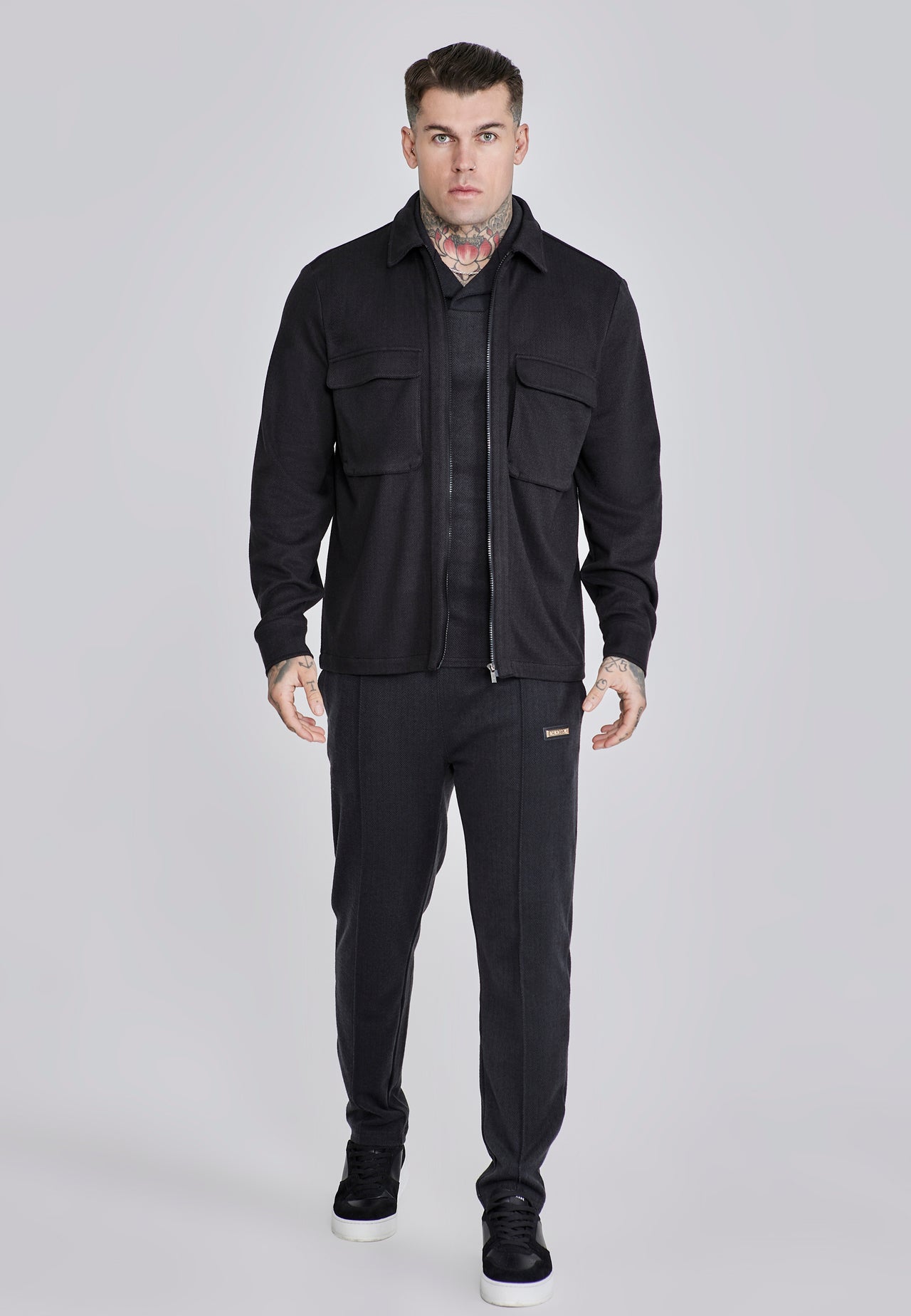 Black Smart Overshirt (2)