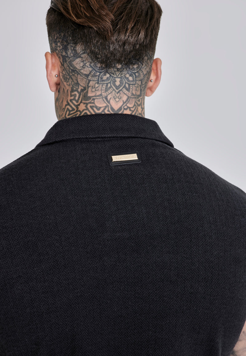 Black Smart Polo T-Shirt (1)