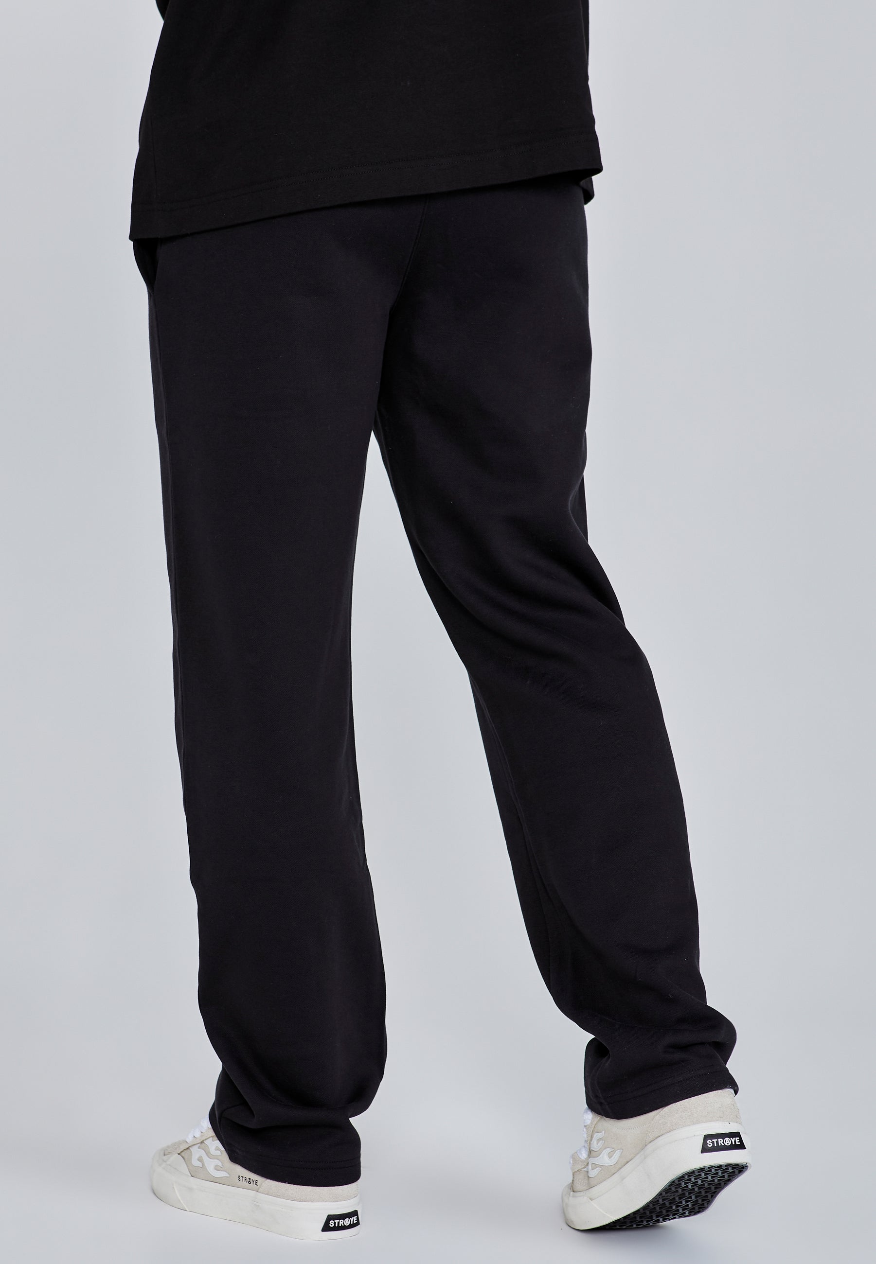 Pantalones de pista negros para hombre SikSilk | SikSilk ES