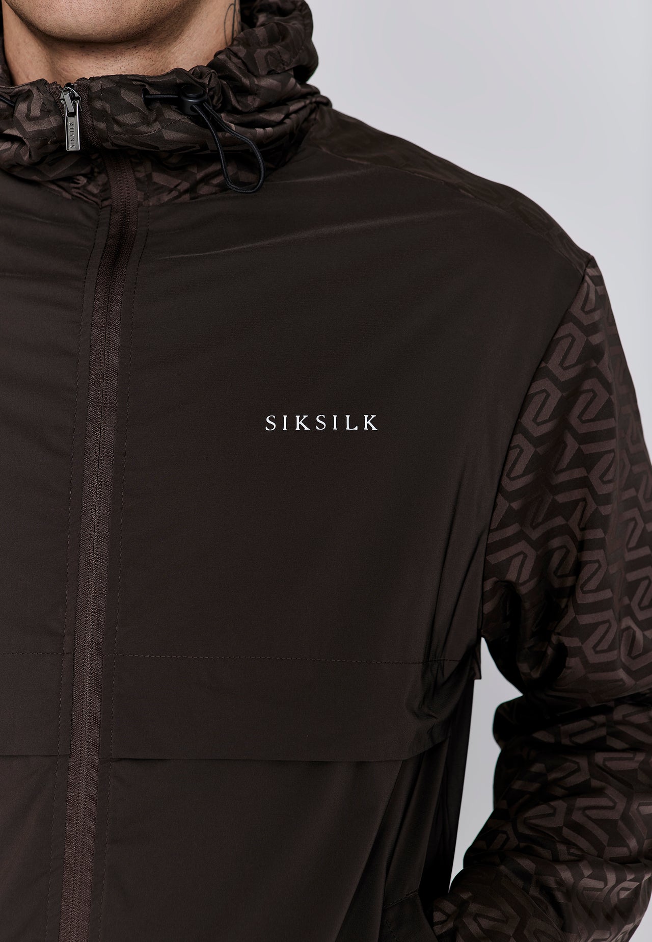 Brown AOP Windbreaker (1)